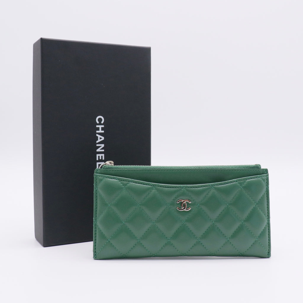 Caviar Quilted Classic Zip Pouch twins