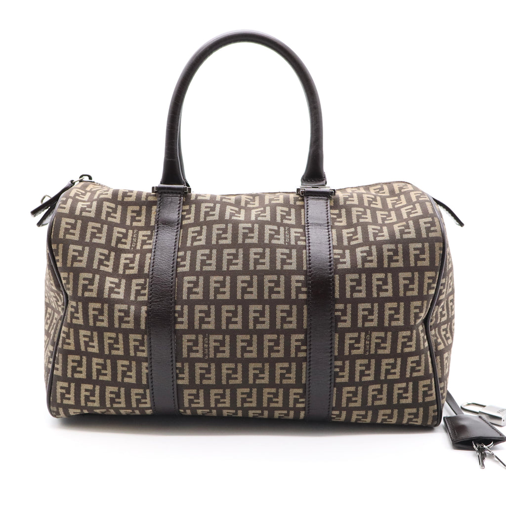 Selleria Boston Bag Zucca Canvas Medium