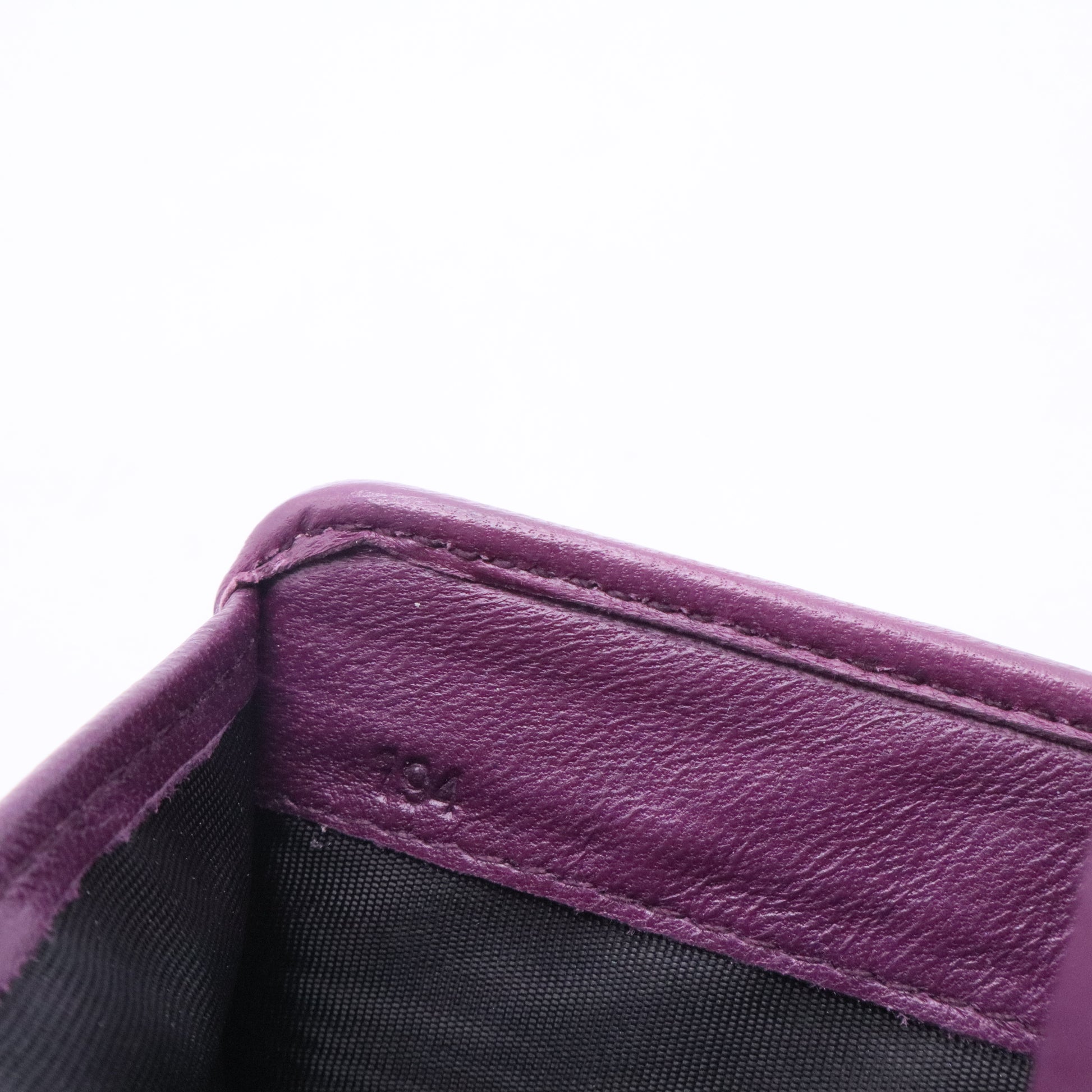 Long Wallet Leather Materasse