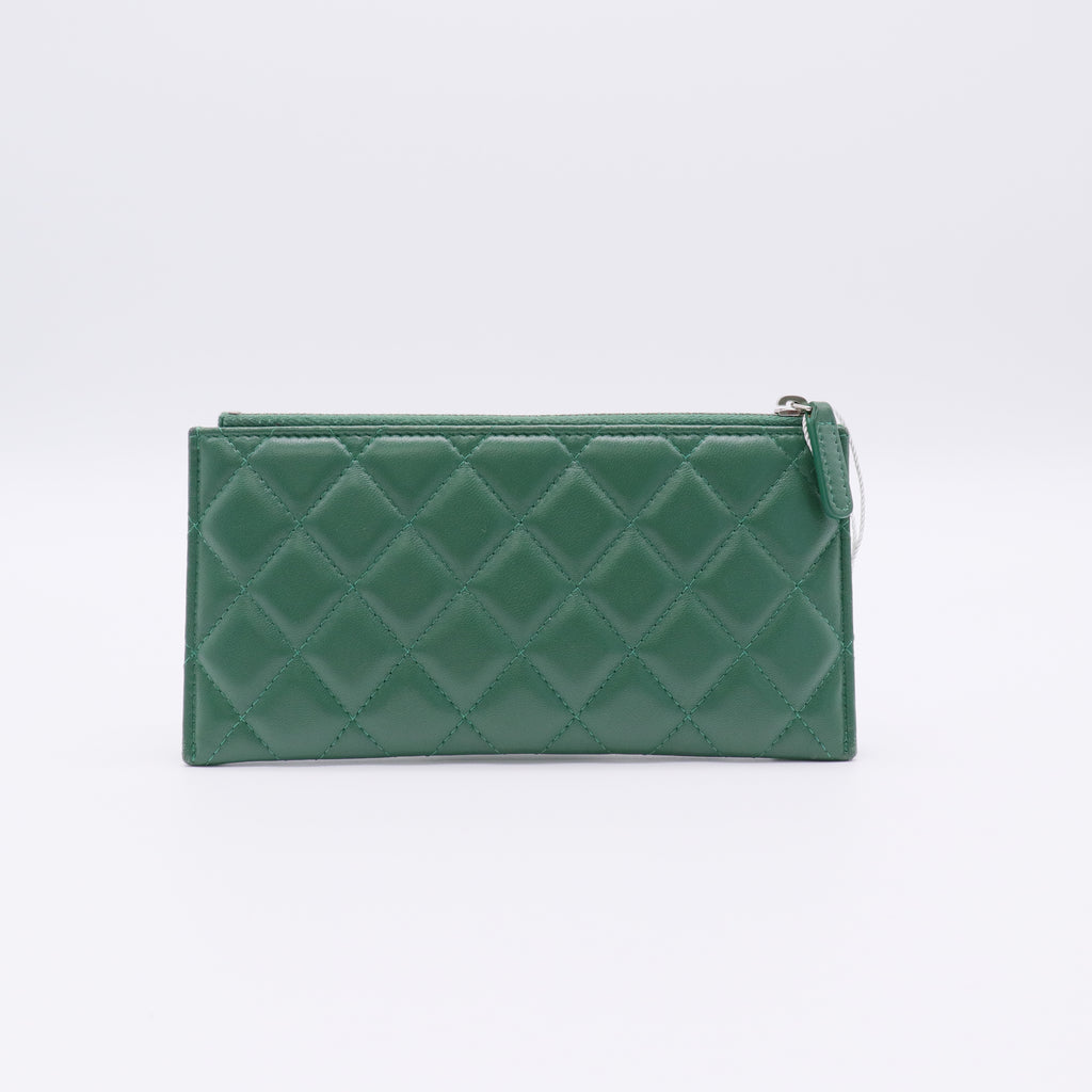 Caviar Quilted Classic Zip Pouch twins