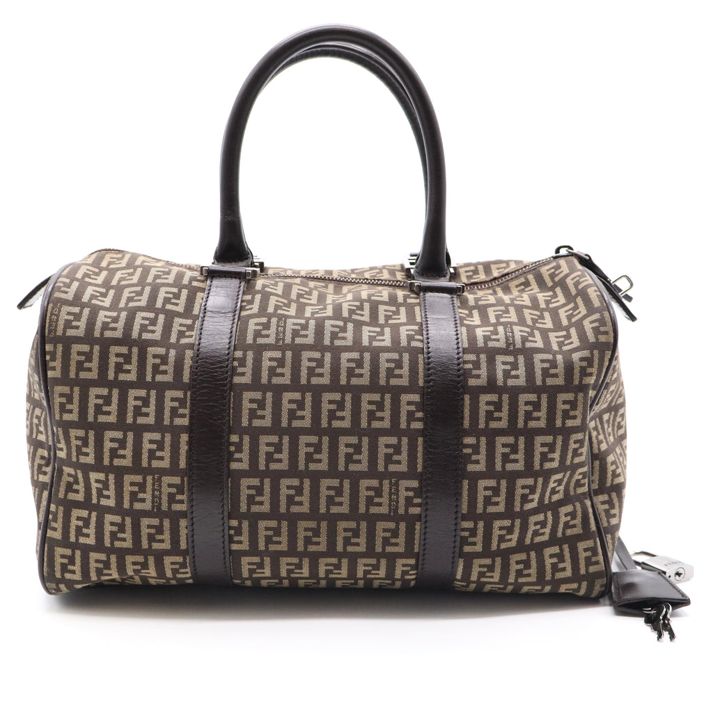 Selleria Boston Bag Zucca Canvas Medium