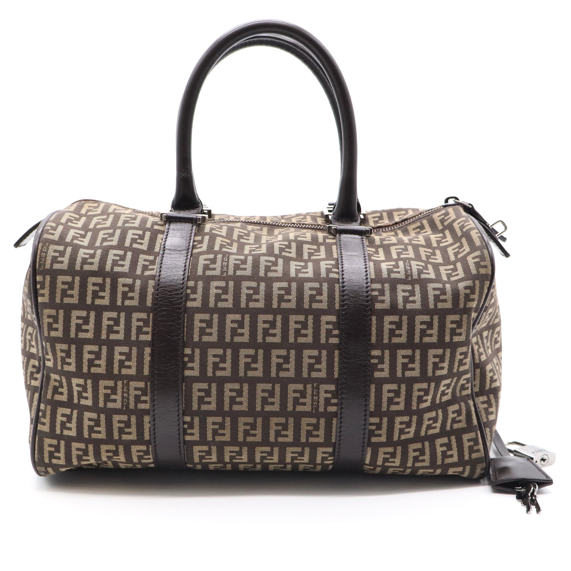 Selleria Boston Bag Zucca Canvas Medium