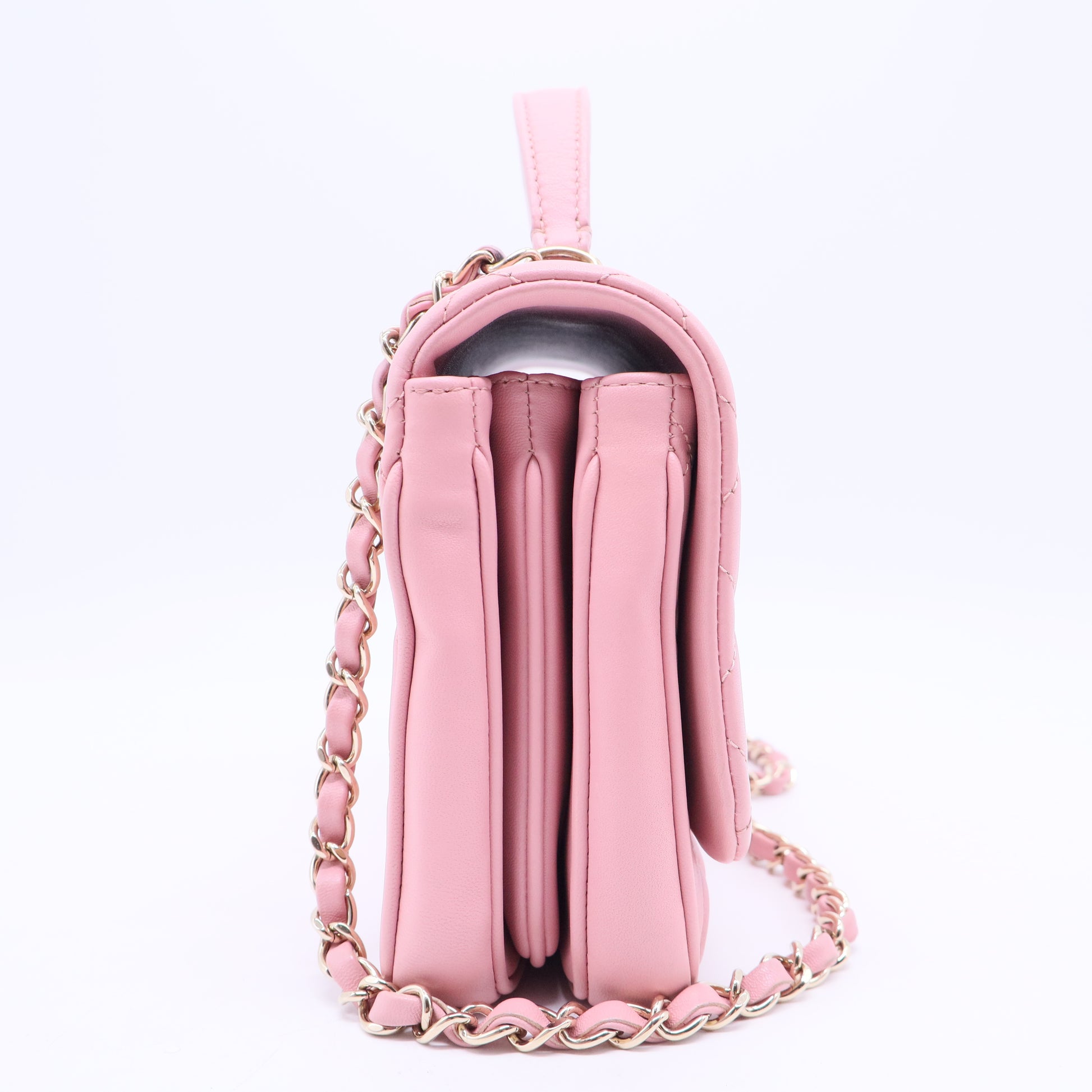 Chanel Citizen Chic Top Handle Bag Quilted Lambskin Small twins b20241