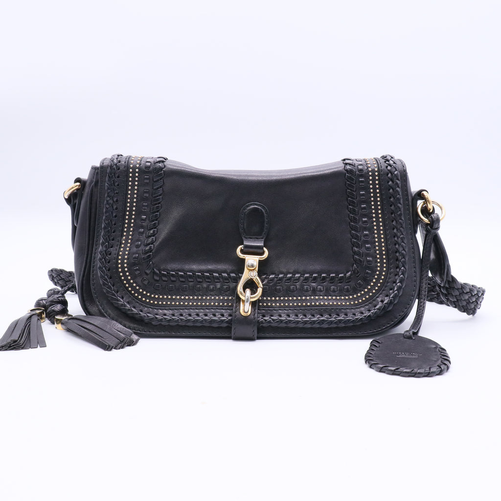 Marrakech Braided Handle Shoulder Bag