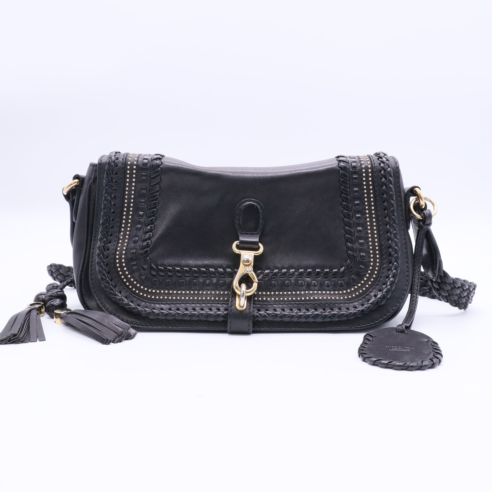 Marrakech Braided Handle Shoulder Bag
