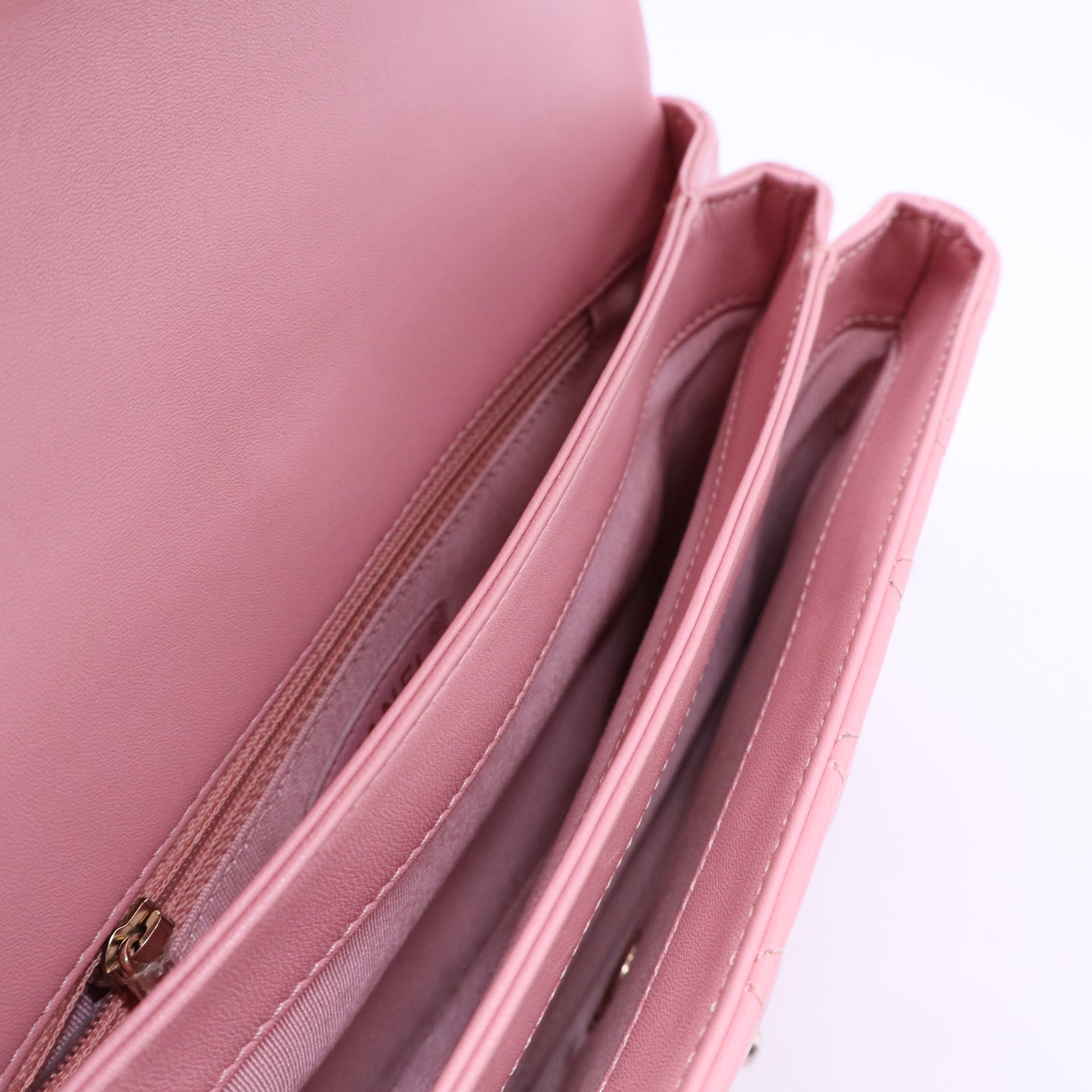 Chanel Citizen Chic Top Handle Bag Quilted Lambskin Small twins b20241