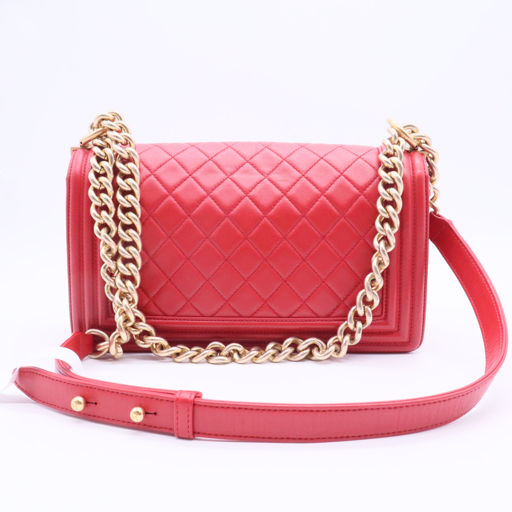 Caviar Quilted Medium Boy Flap