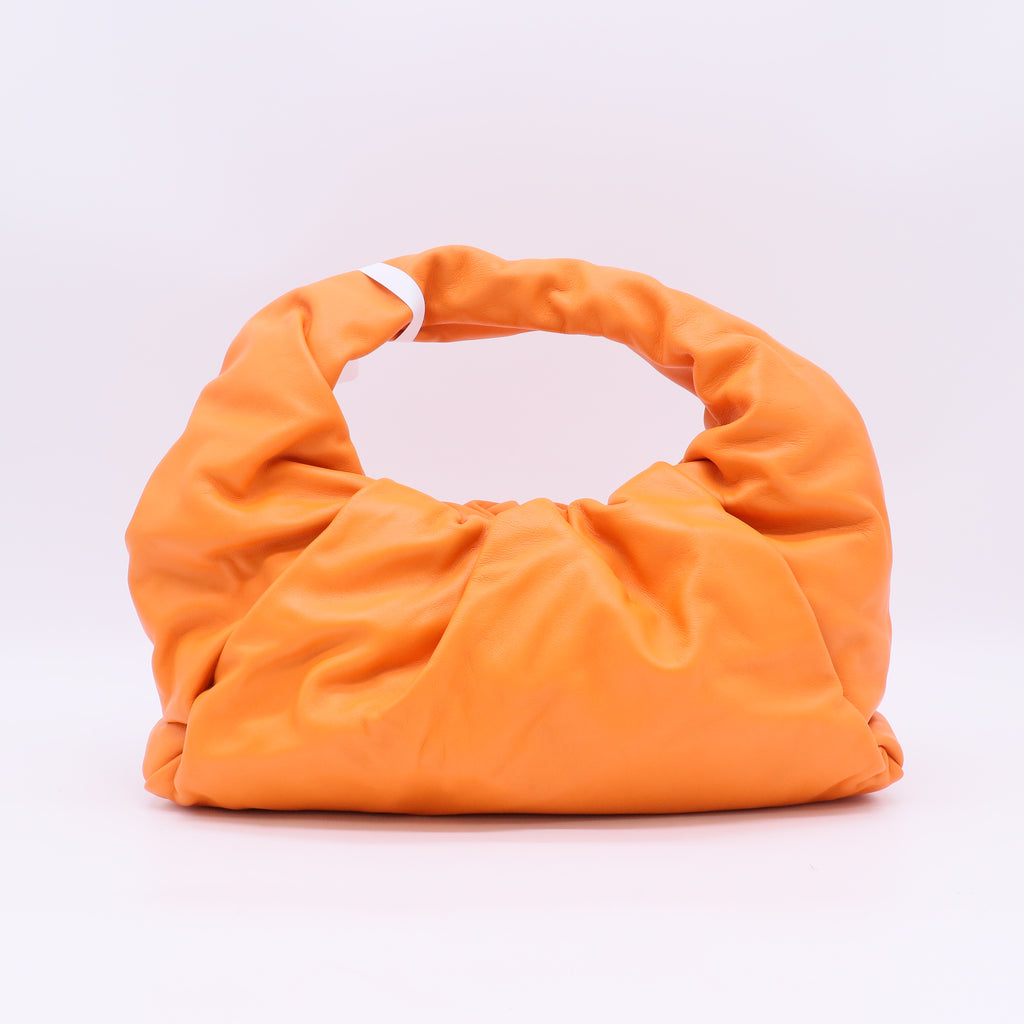 Smooth Butter Calfskin Small The Shoulder Pouch Light Orange B24044