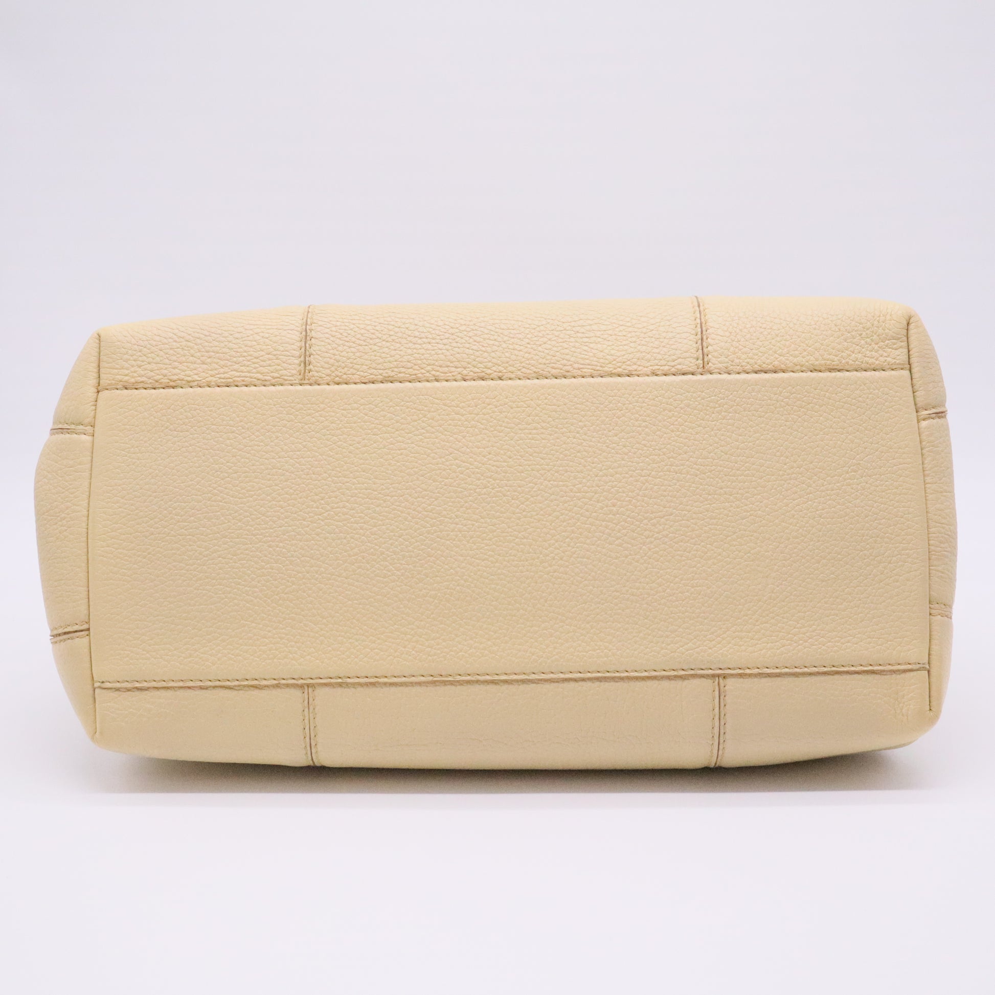 Roma Intrecciato Leather Satchel