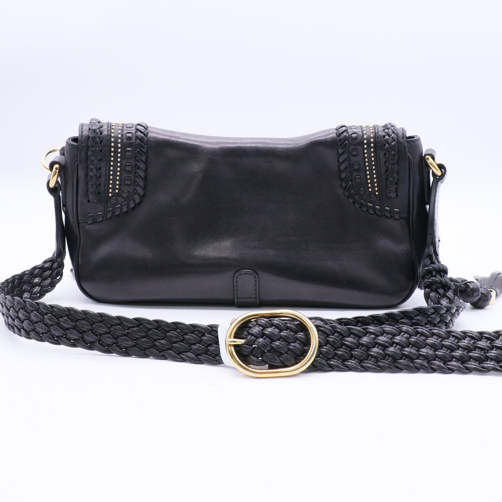 Marrakech Braided Handle Shoulder Bag