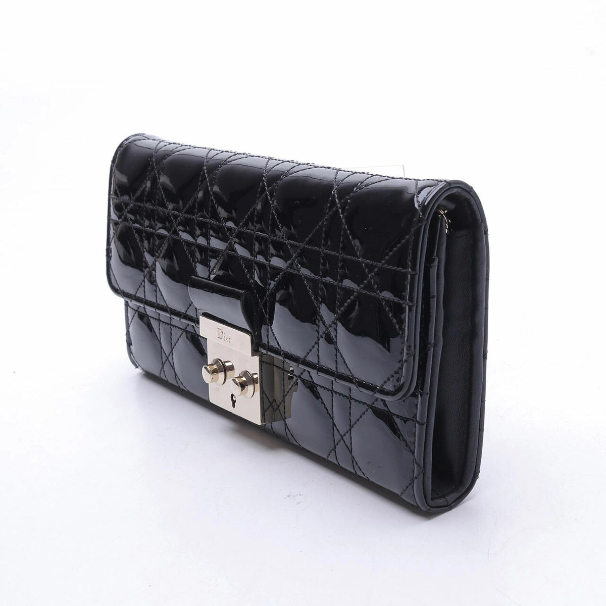 Miss Dior Rendez Vous Chain Wallet Cannage Quilt Patent Twins