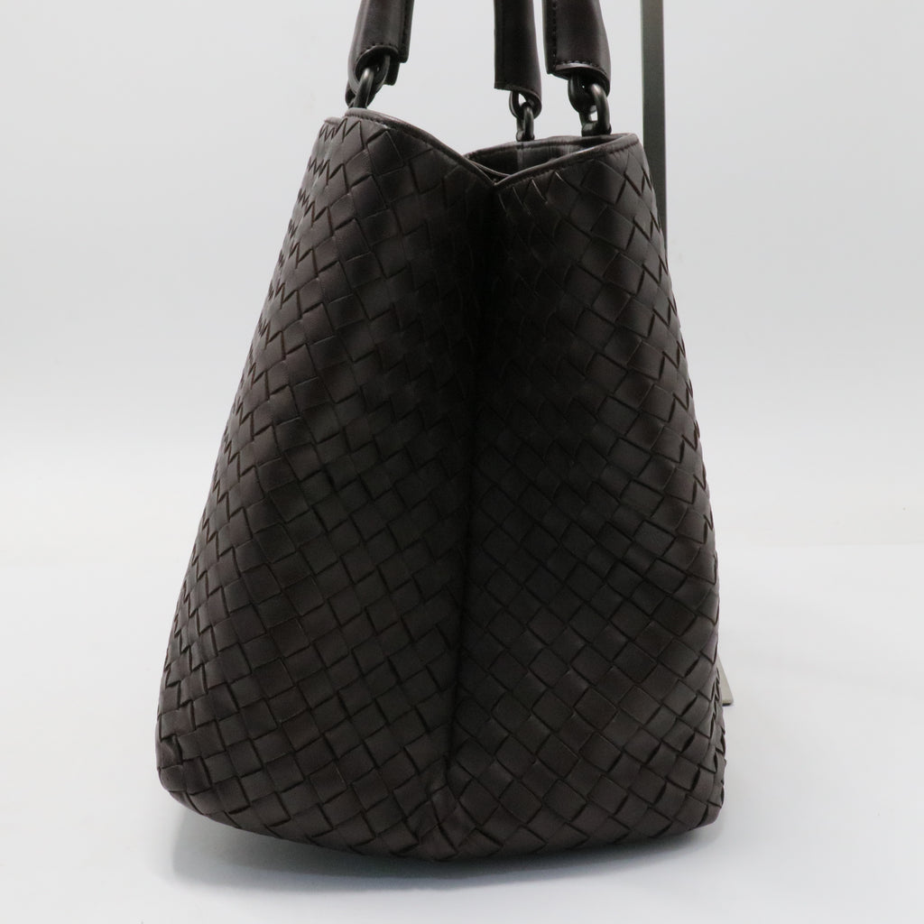 Milano Tote Intrecciato Nappa Large