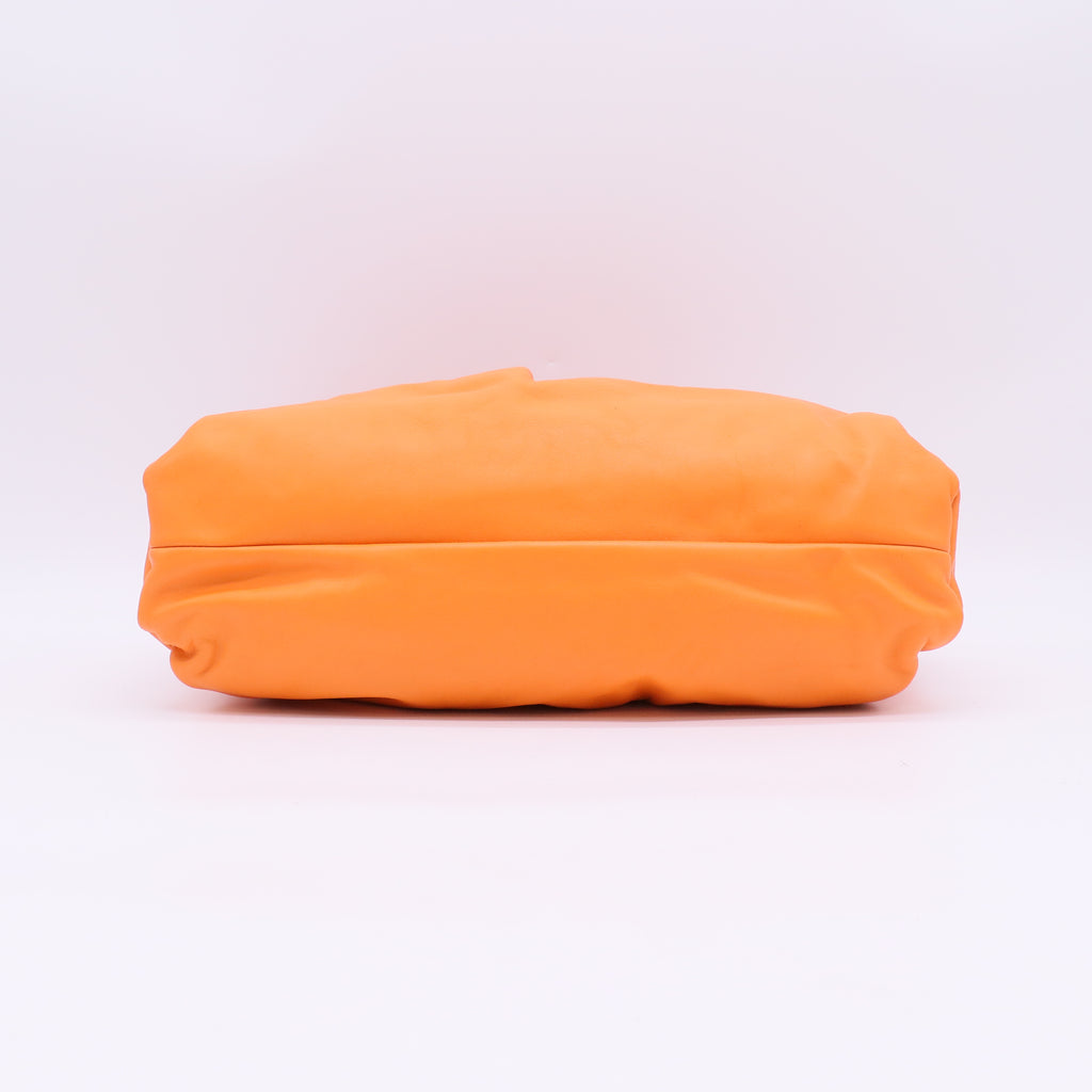 Smooth Butter Calfskin Small The Shoulder Pouch Light Orange B24044