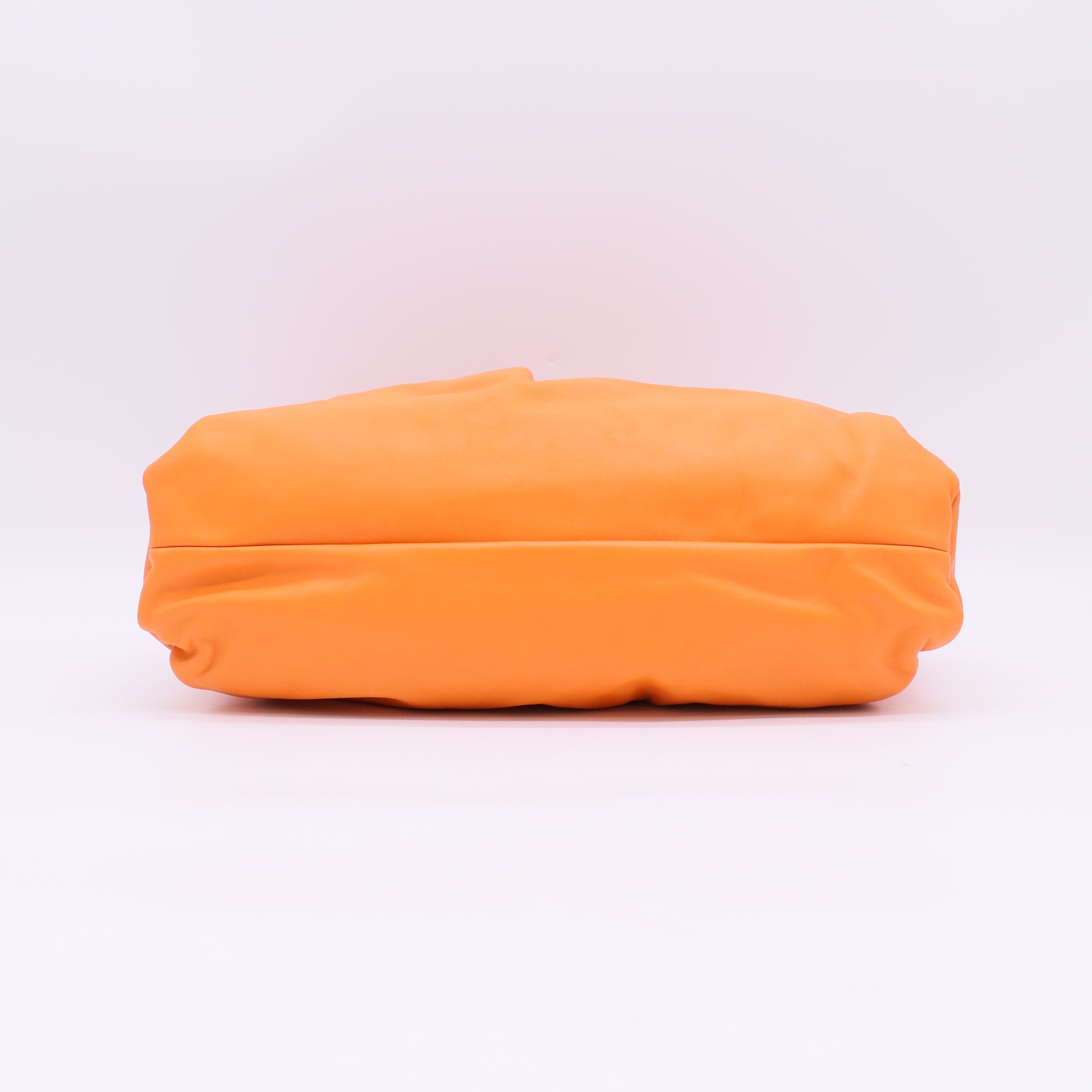 Smooth Butter Calfskin Small The Shoulder Pouch Light Orange B24044