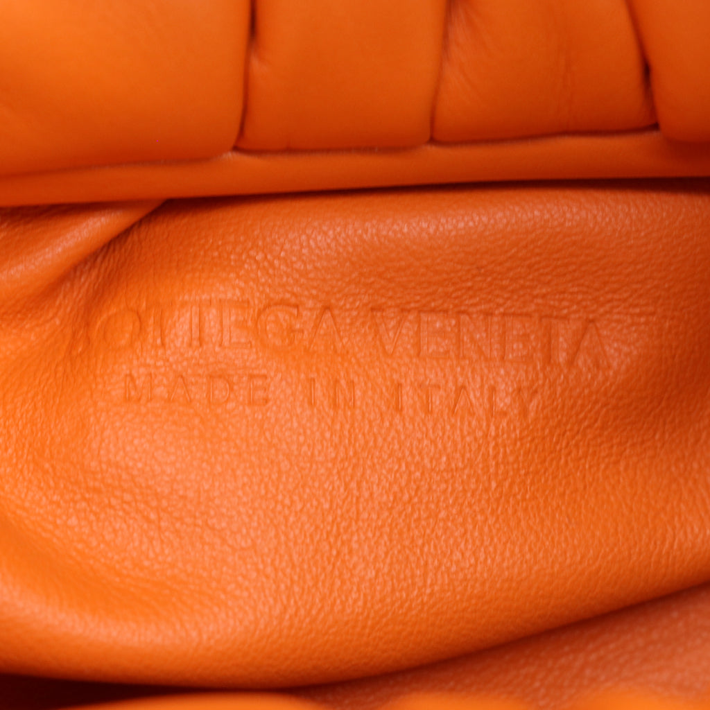 Smooth Butter Calfskin Small The Shoulder Pouch Light Orange B24044