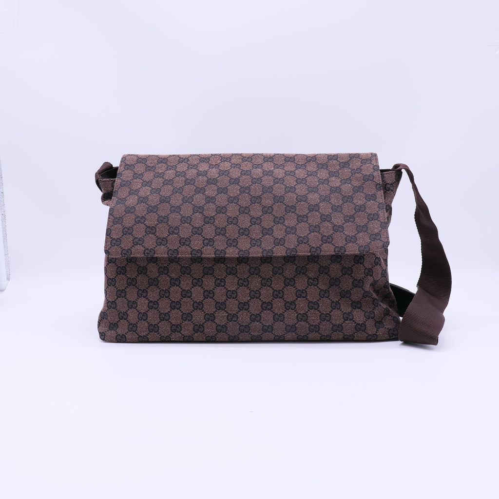 Gucci GG canvas messenger bag B22175