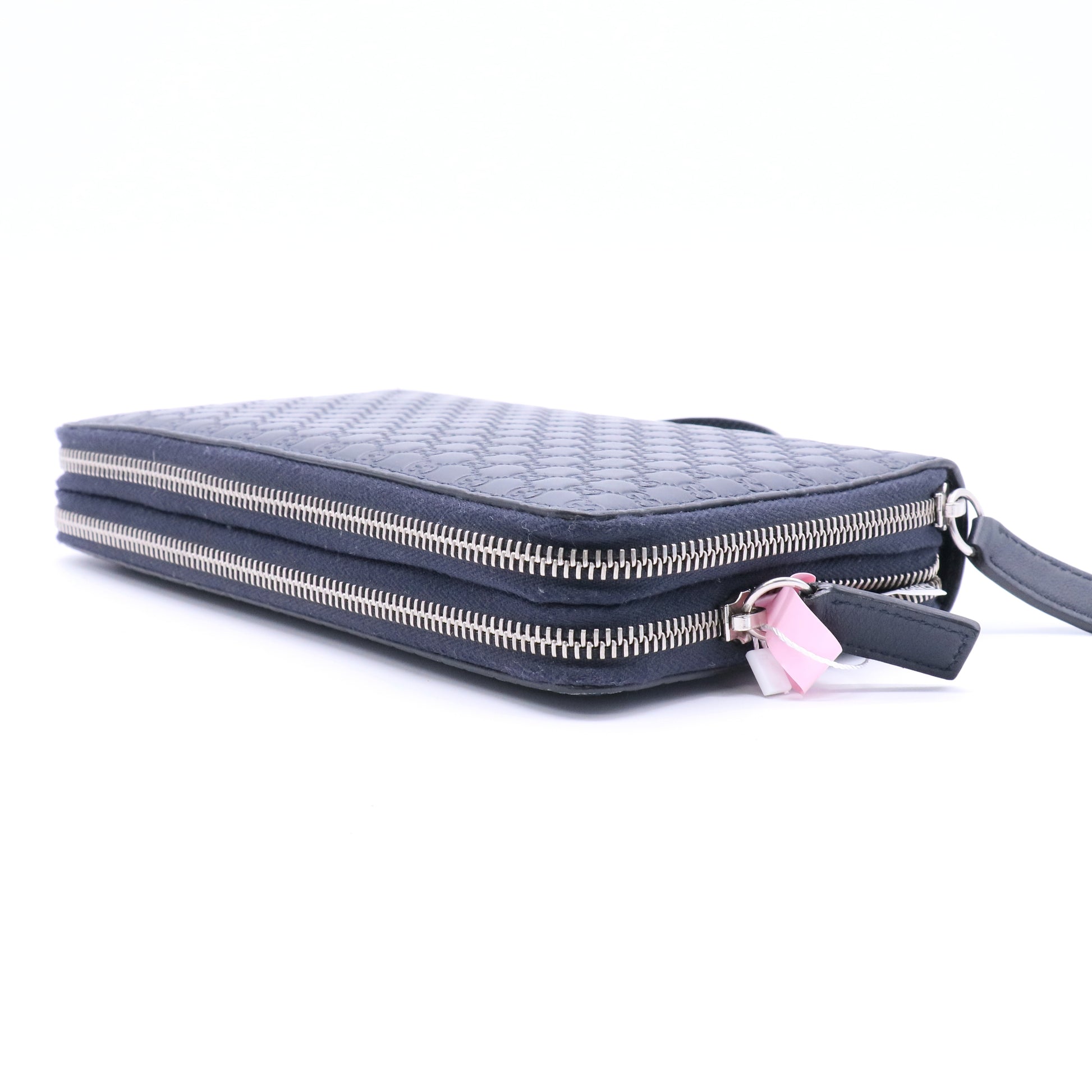 Gucci Zip Around Travel Wallet Microguccissima Leather LDJ2464 Twins