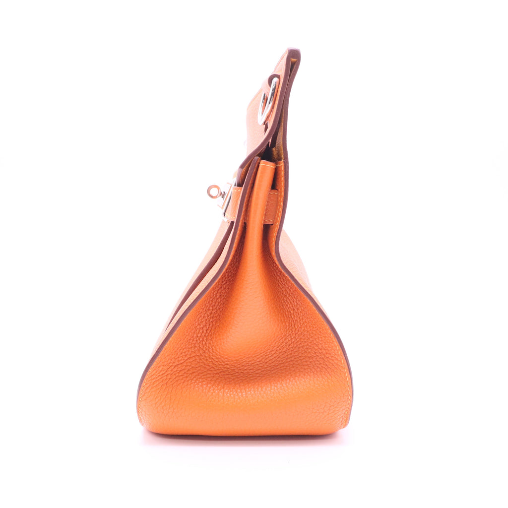 Jypsiere 34 Orange Clemence Leather Bag twins