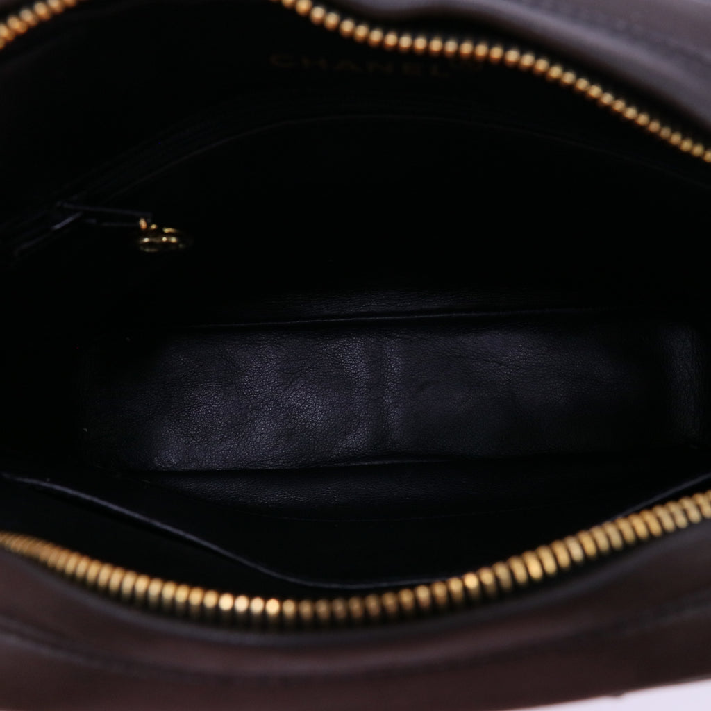 Matelasse Lamb Skin Fringe Camera Bag twins LDJ4342