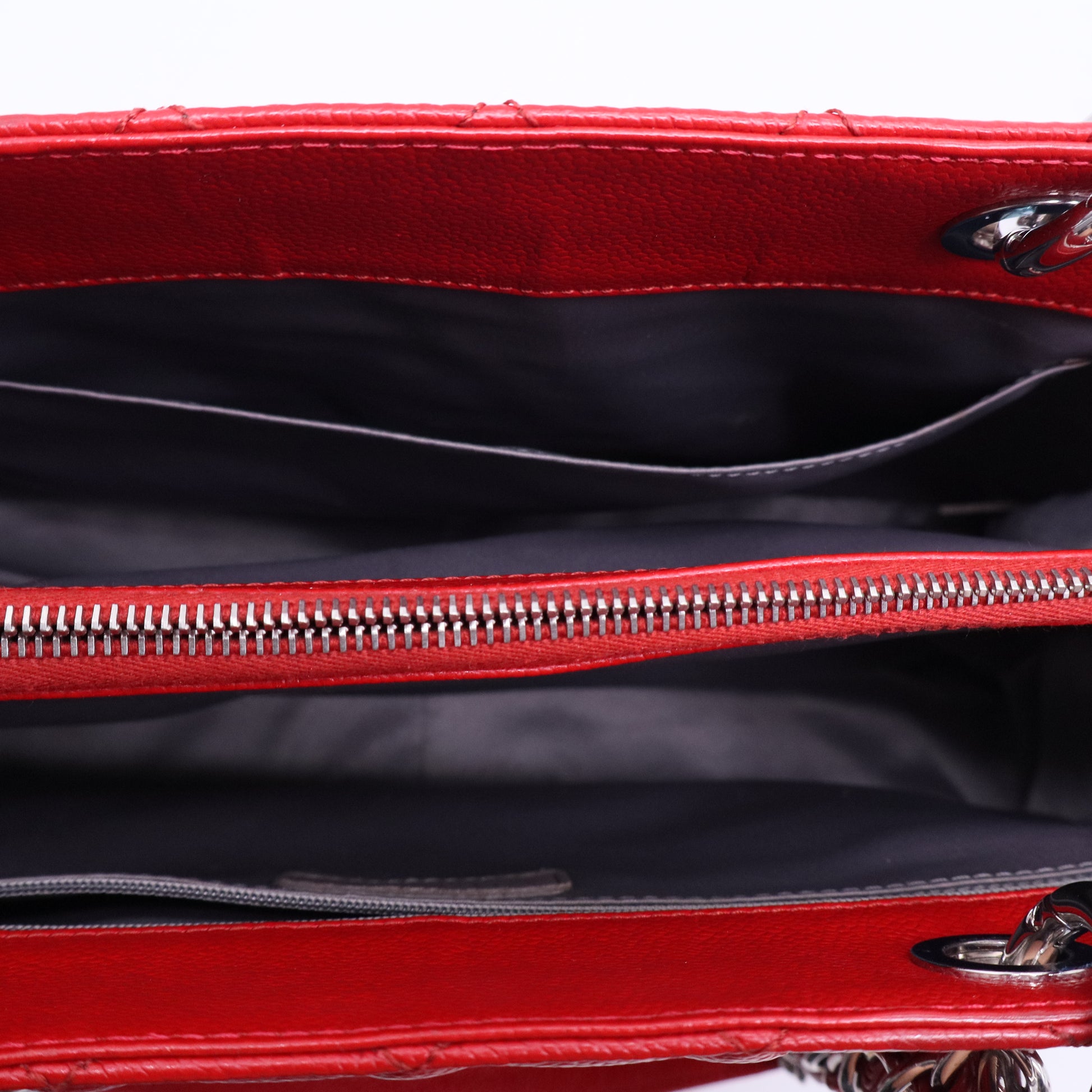 Chanel Shopping Tote Quilted Cavia twins b20050