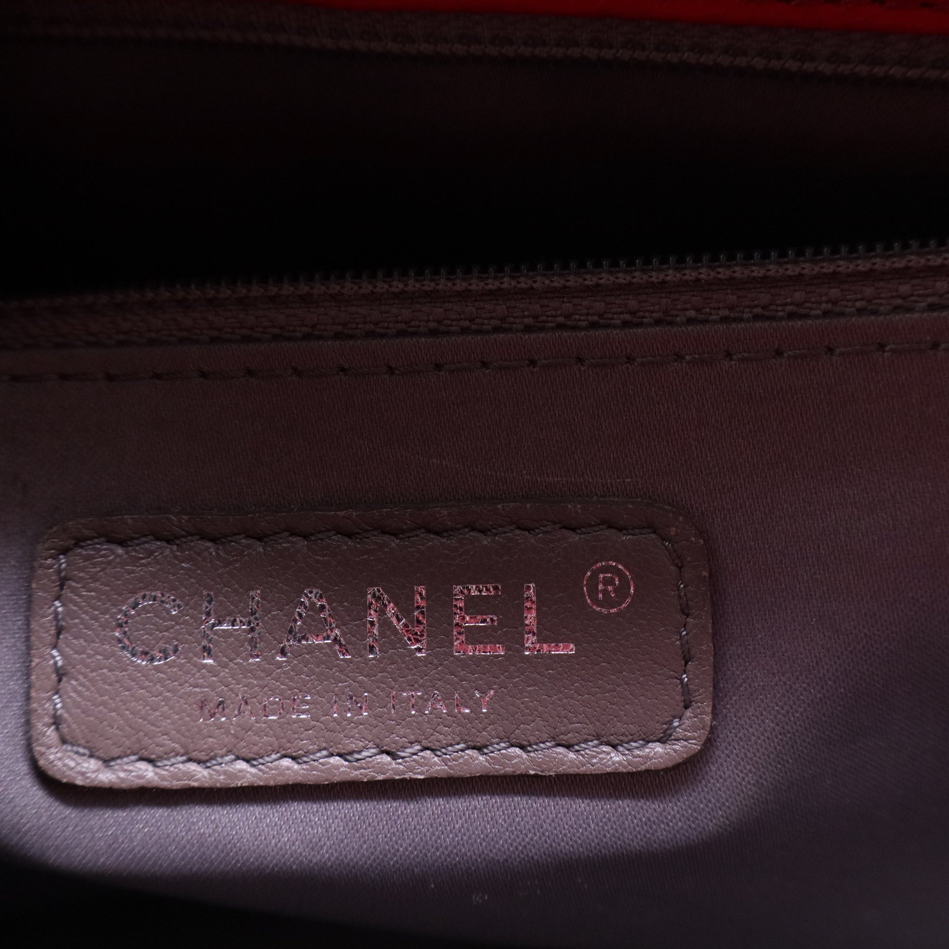 Chanel Shopping Tote Quilted Cavia twins b20050