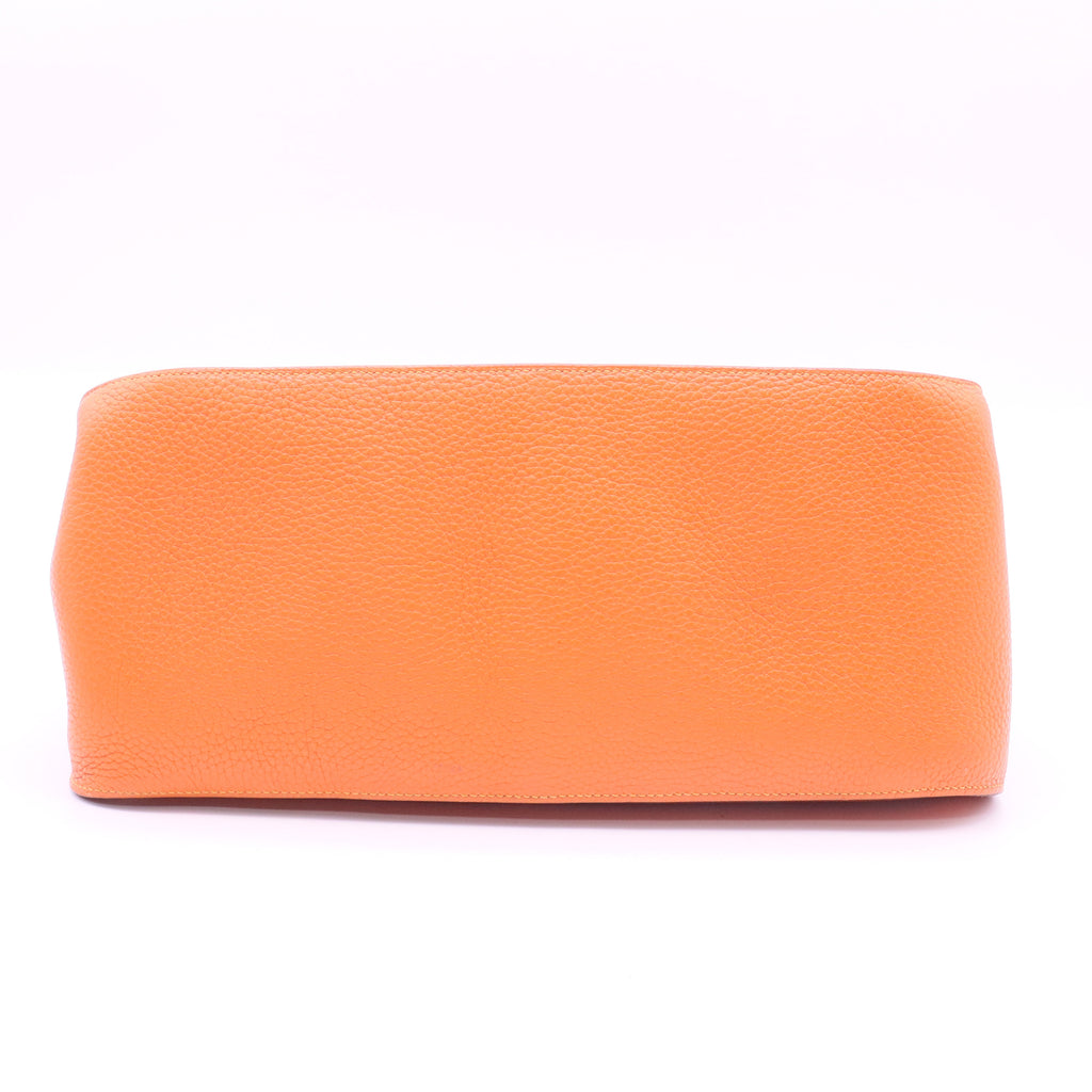 Jypsiere 34 Orange Clemence Leather Bag twins