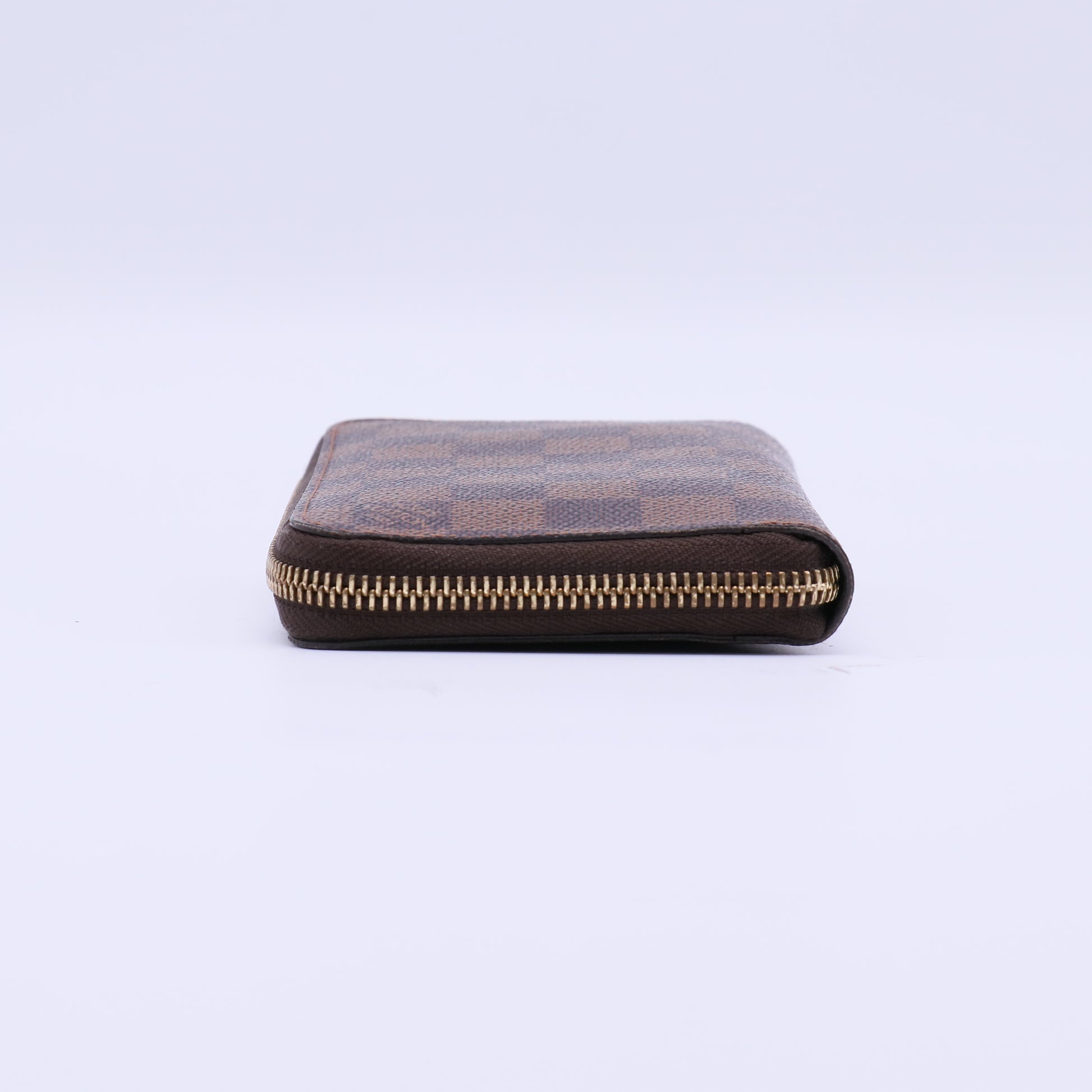 Louis Vuitton Zippy Wallet (Damier Ebene) twins W21631