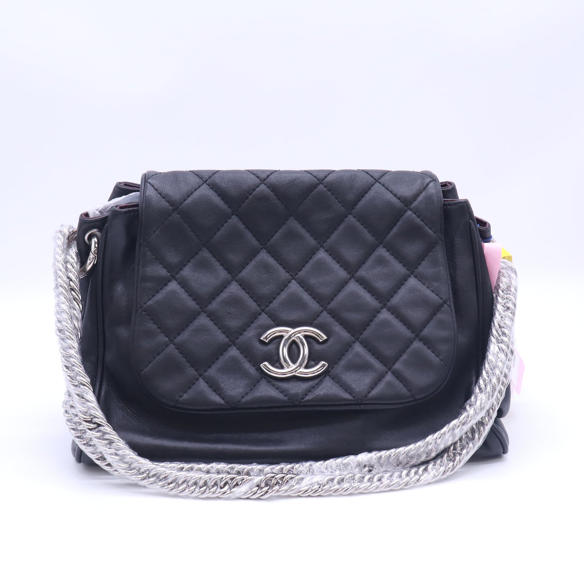 Chanel Lambskin Quilted Bijoux Accordion Flap Bag twins LDJ5783