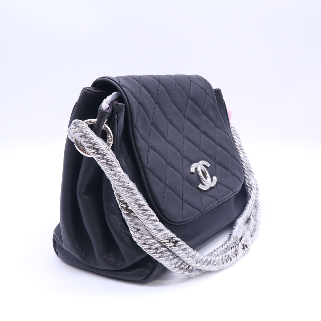 Chanel Lambskin Quilted Bijoux Accordion Flap Bag twins LDJ5783