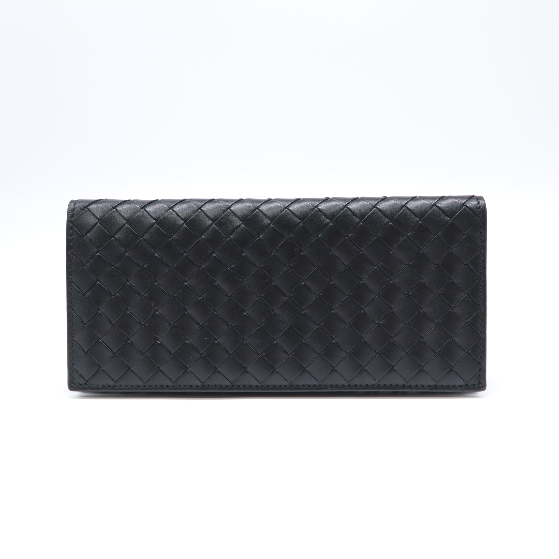 Bottega Veneta Intrecciato Long Bifold Wallet W21703