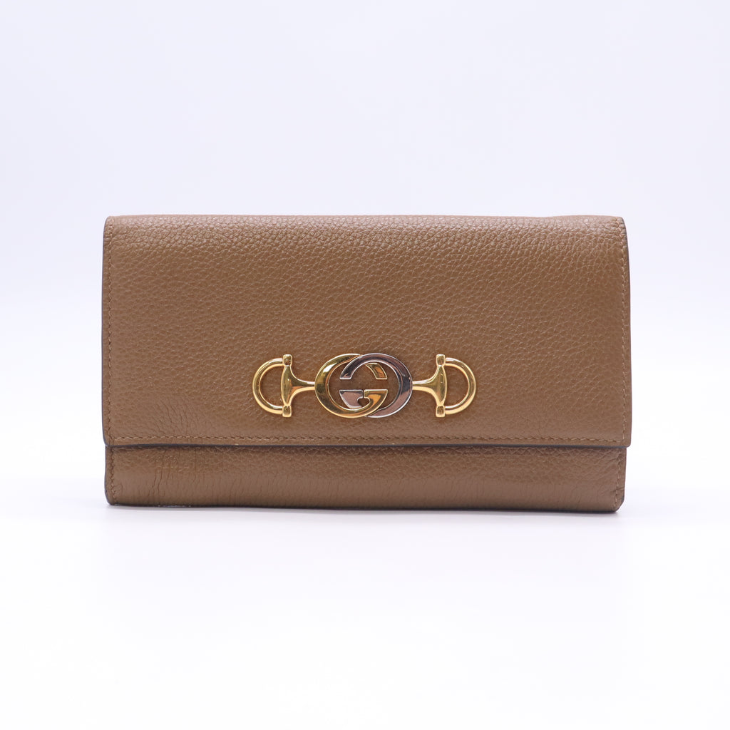 Zumi Leather Horsebit Wallet W23128