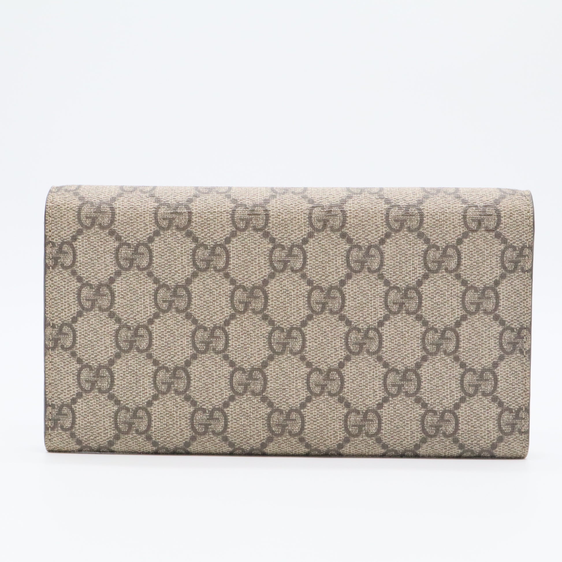 Interlocking G French Wallet GG Coated Canvas Long