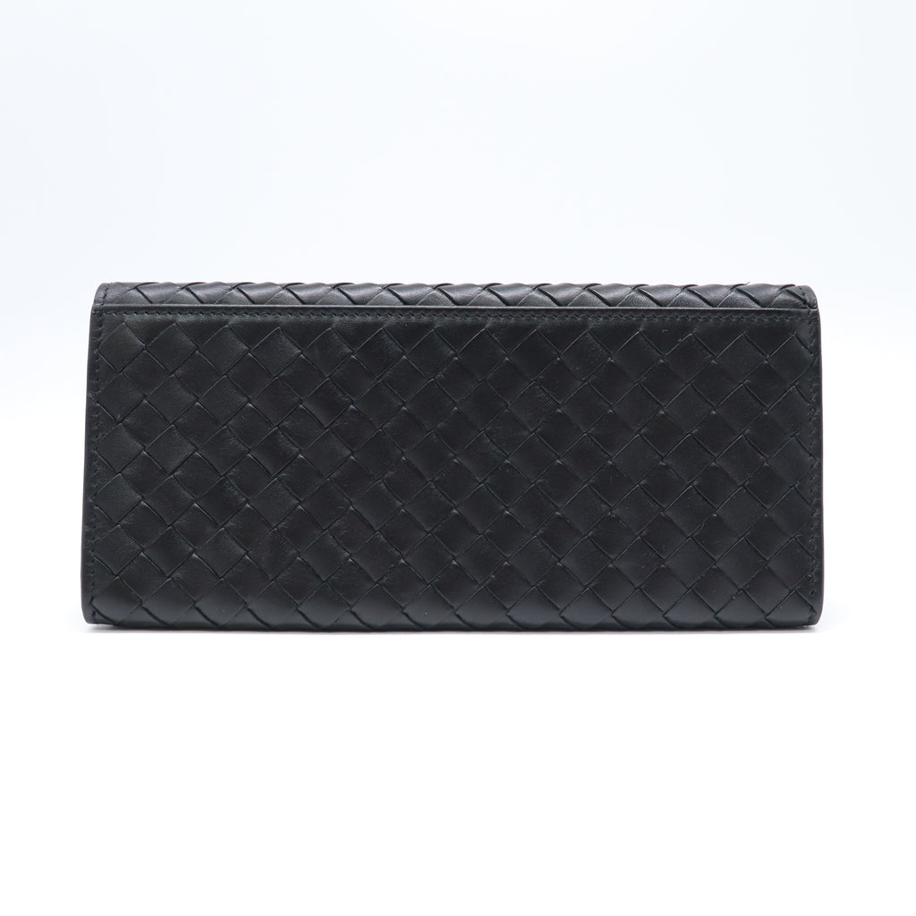 Bottega Veneta Intrecciato Long Bifold Wallet W21703
