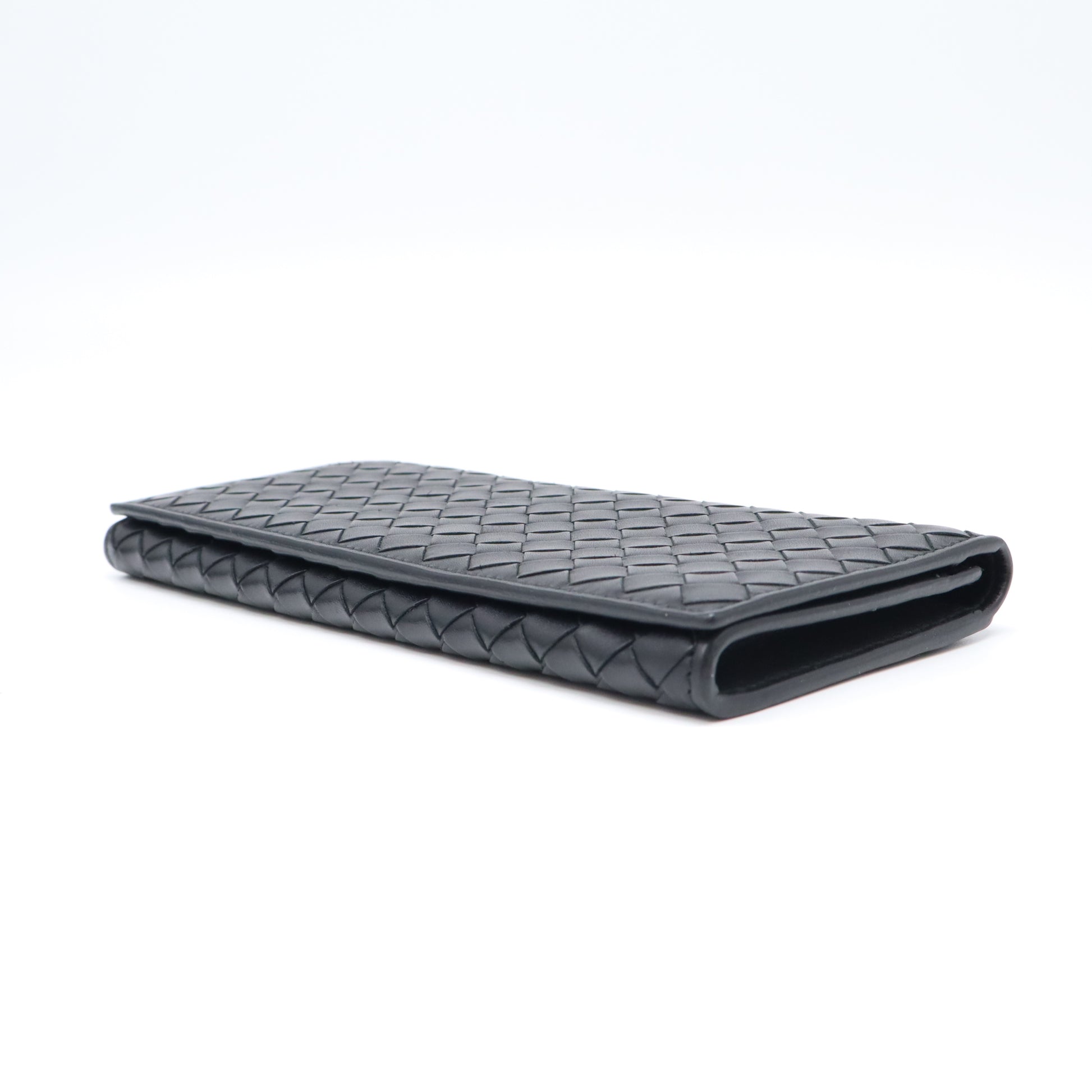 Bottega Veneta Intrecciato Long Bifold Wallet W21703