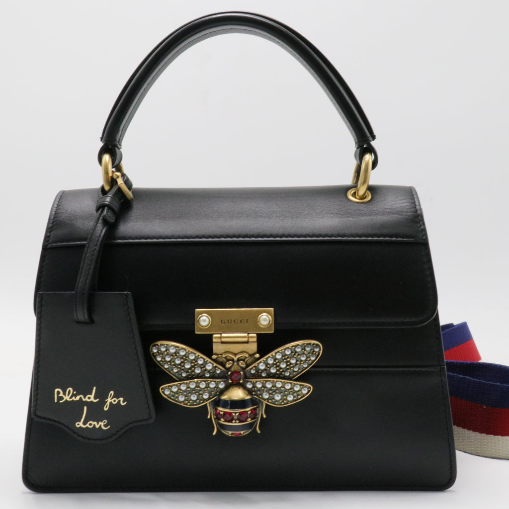 Queen Margaret Top Handle Bag Leather Small