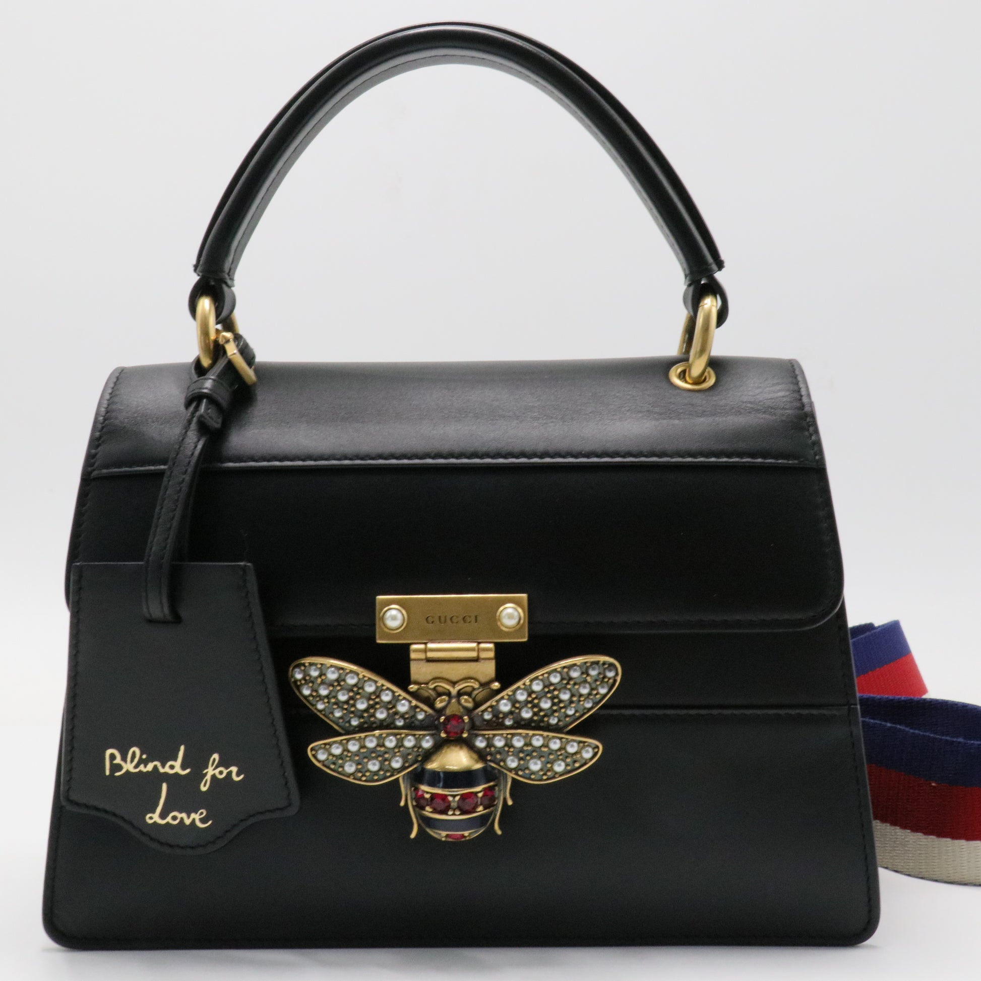 Queen Margaret Top Handle Bag Leather Small