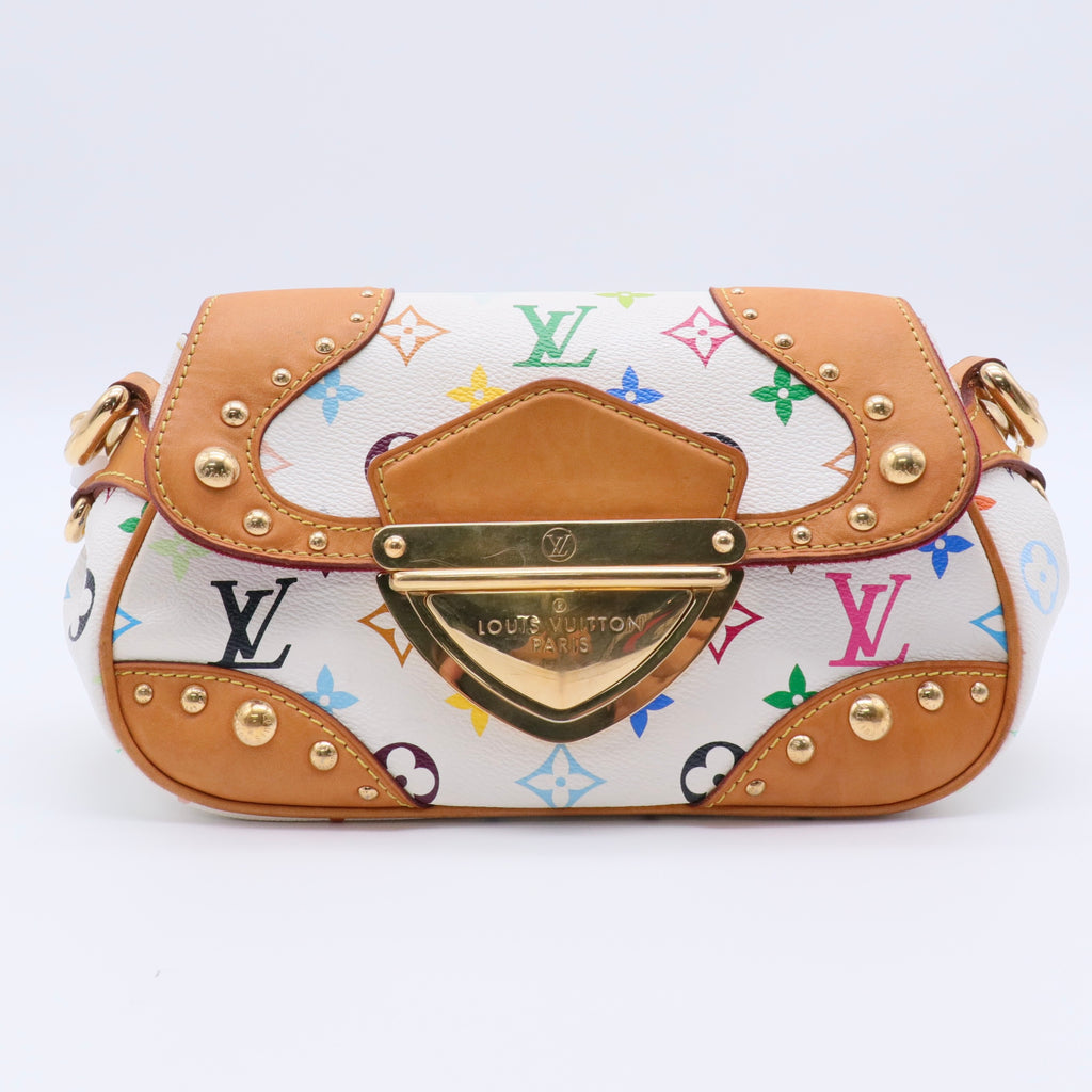Monogram Multicolor Marilyn White twins