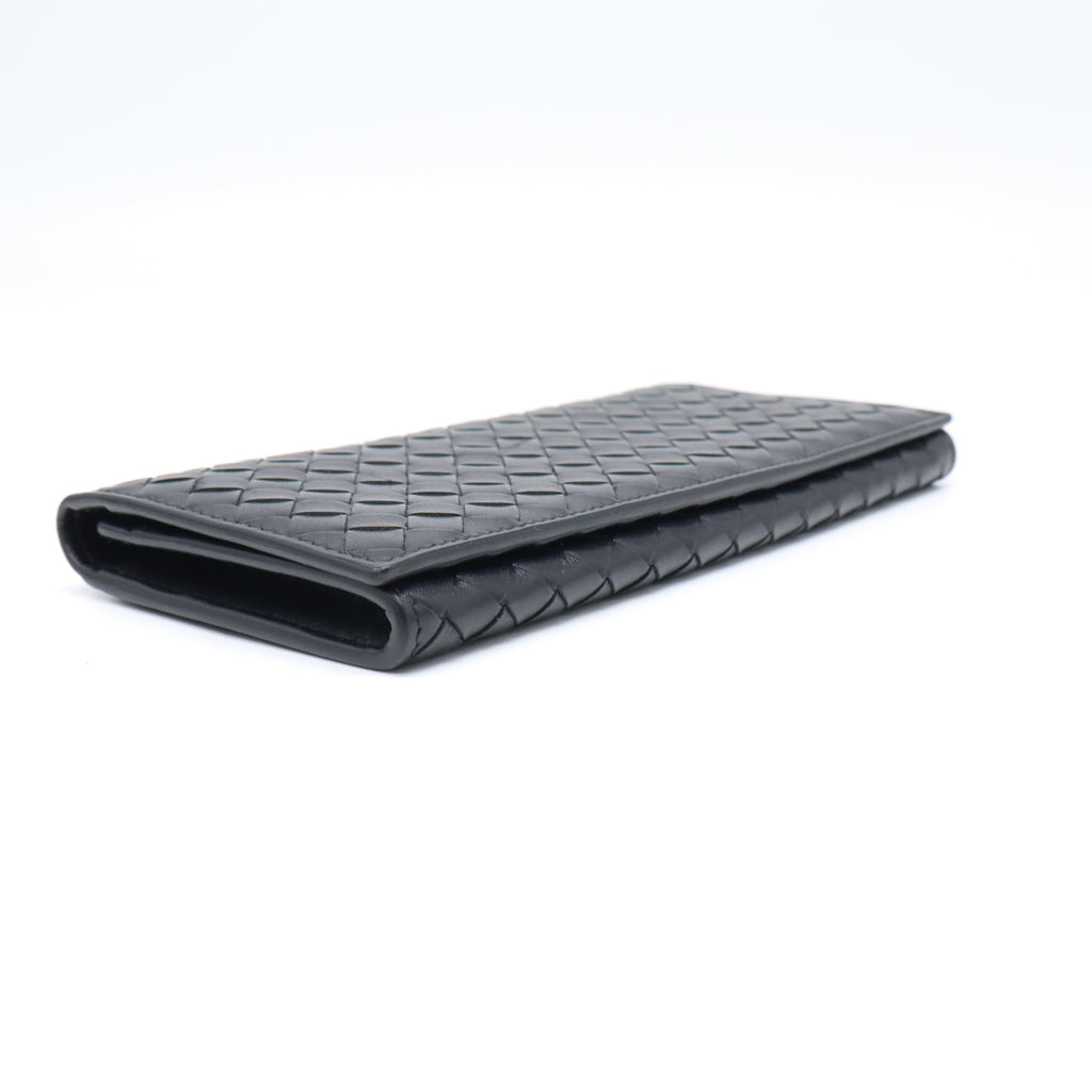 Bottega Veneta Intrecciato Long Bifold Wallet W21703