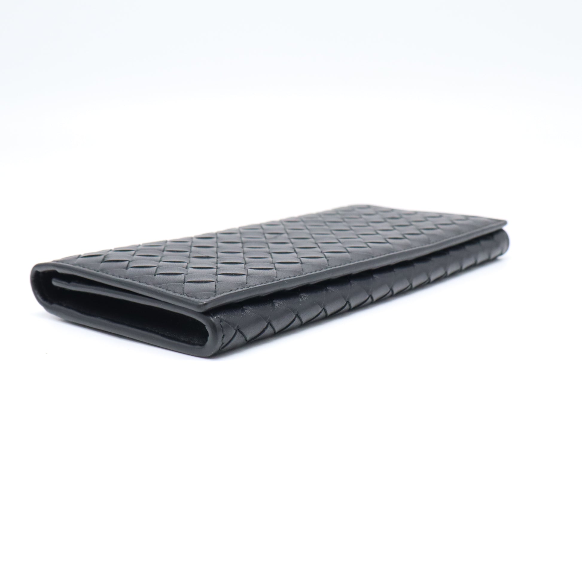 Bottega Veneta Intrecciato Long Bifold Wallet W21703