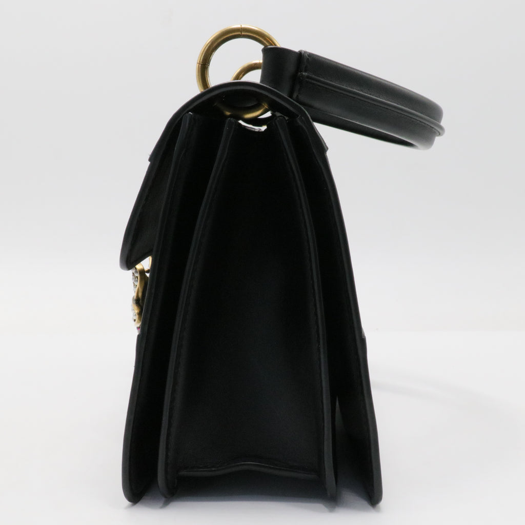 Queen Margaret Top Handle Bag Leather Small