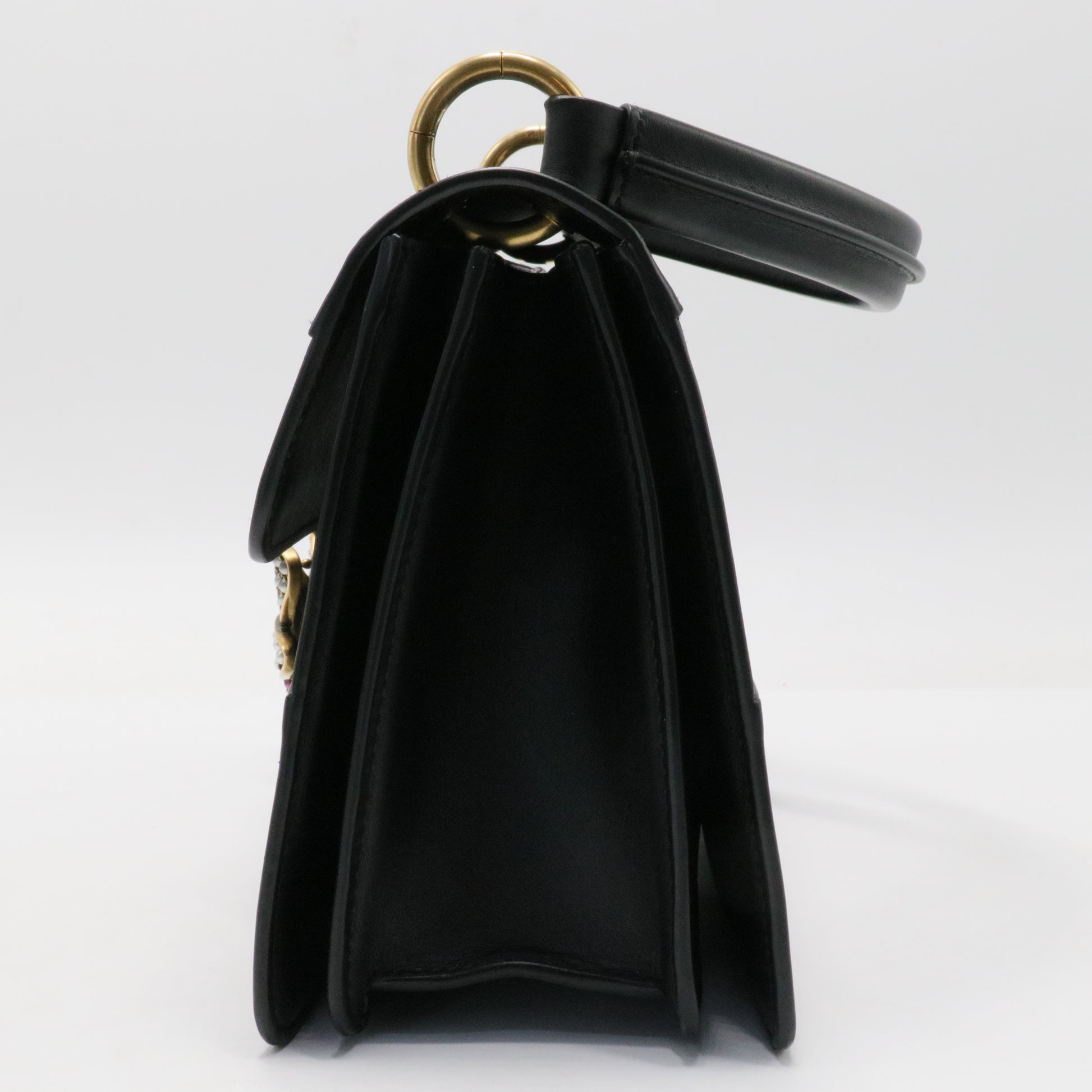 Queen Margaret Top Handle Bag Leather Small