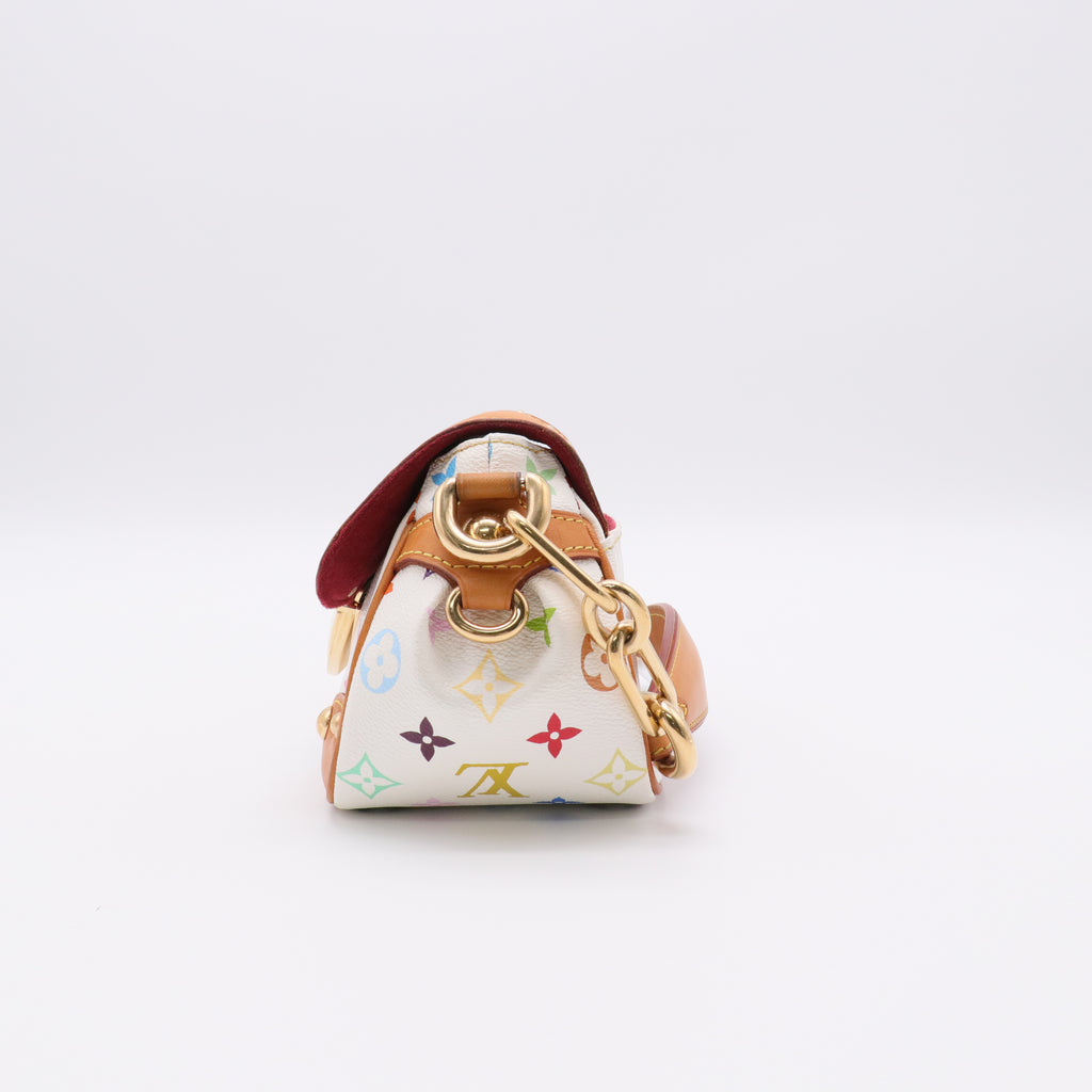 Monogram Multicolor Marilyn White twins