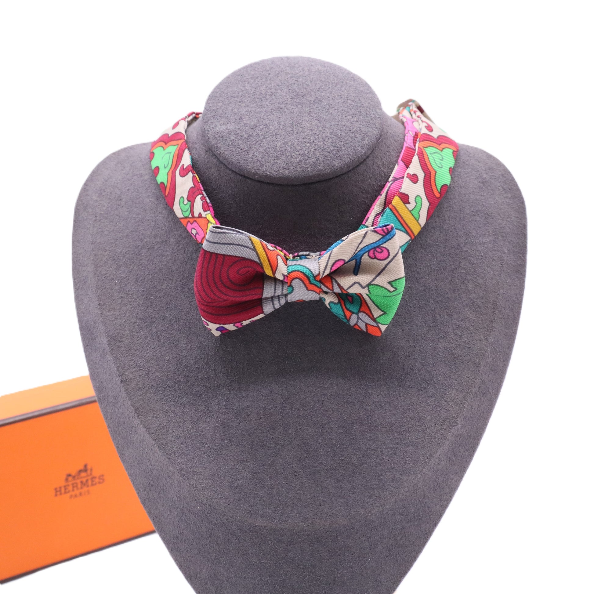 Silk Printed Bow Tie