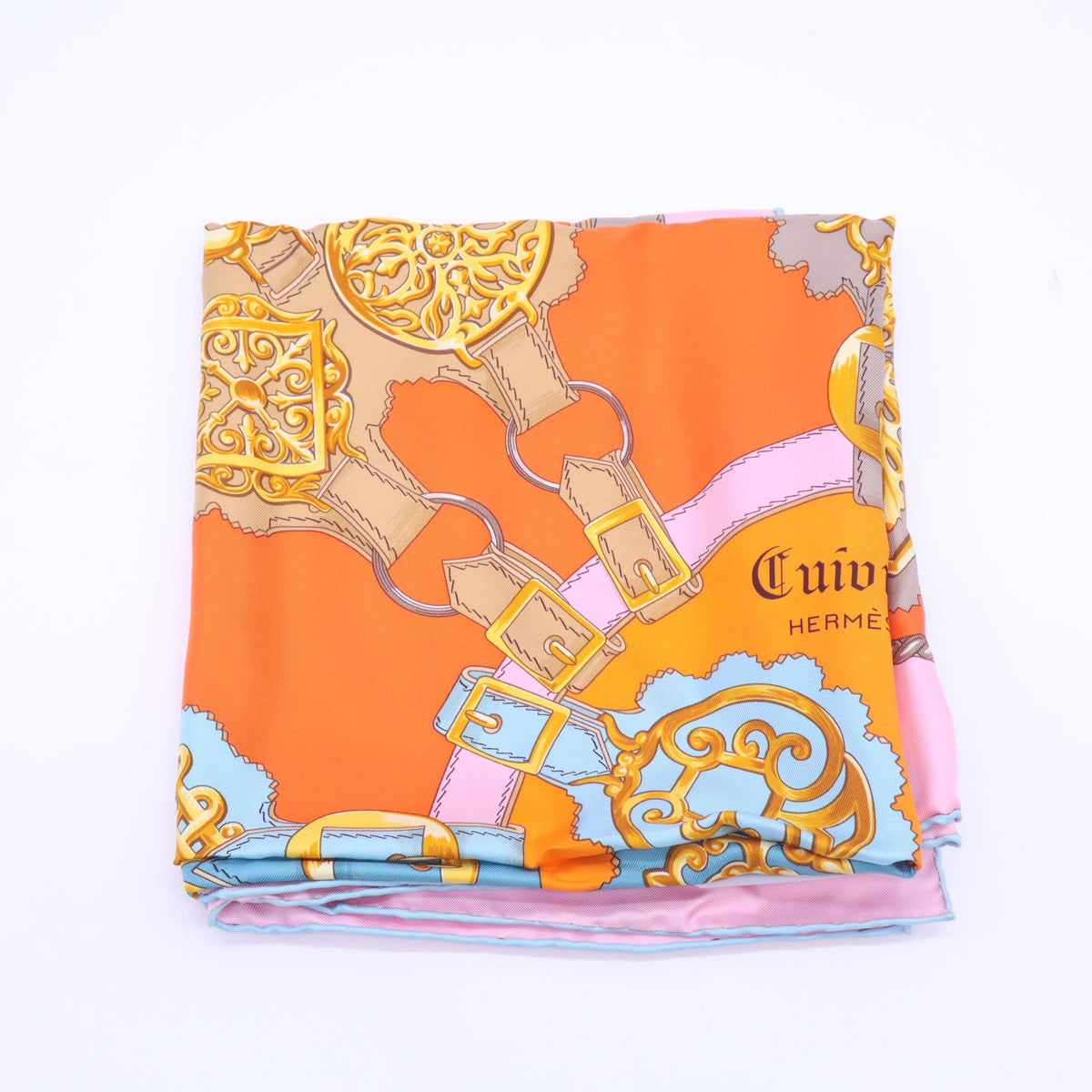 Hermès Cliquetis Silk Scarf Twins W23109