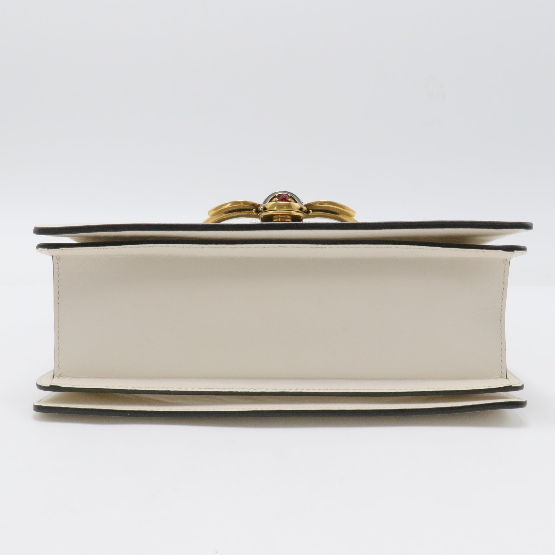 Bee Queen Margaret Top Handle Bag White