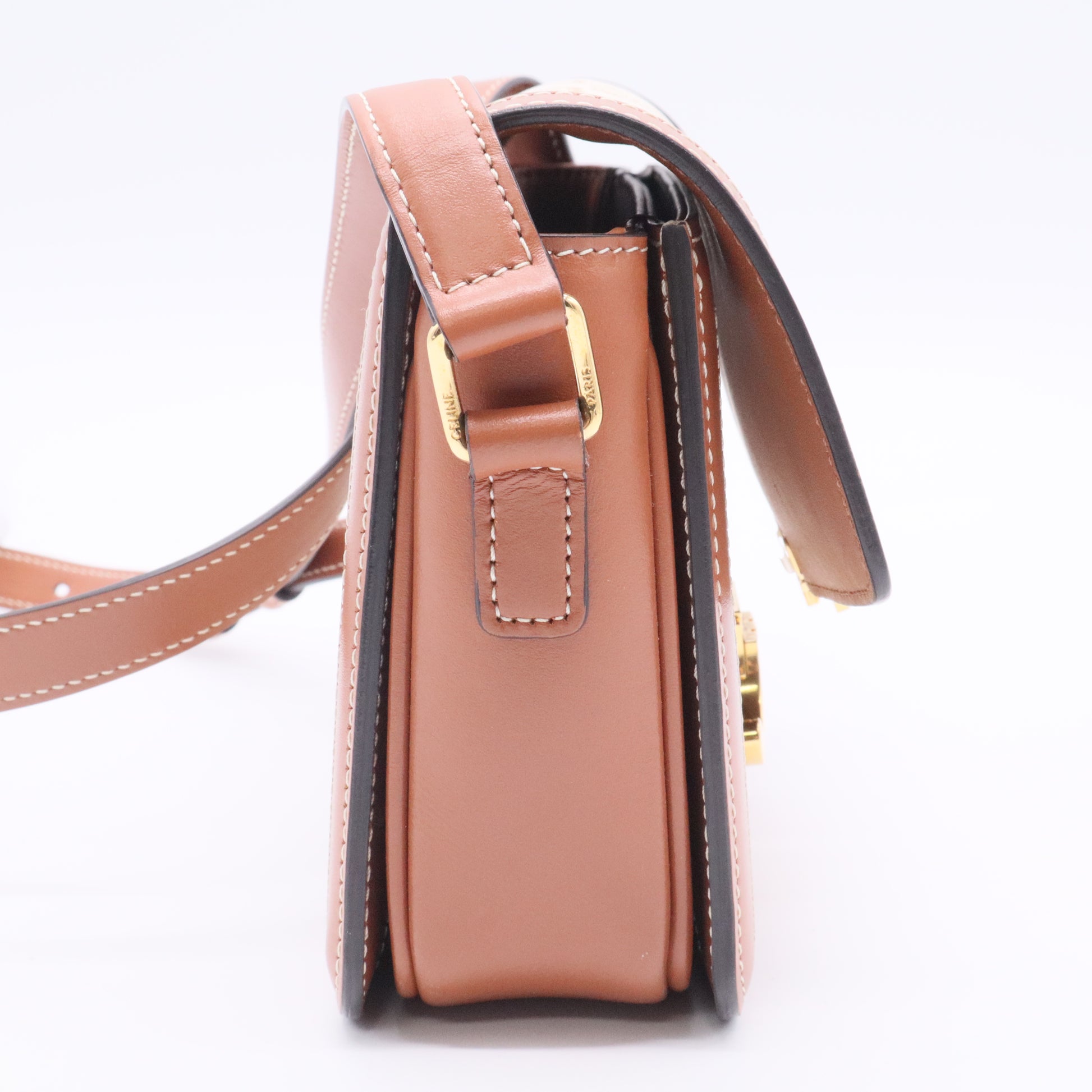Triomphe Shoulder Bag Triomphe Coated Canvas Teen