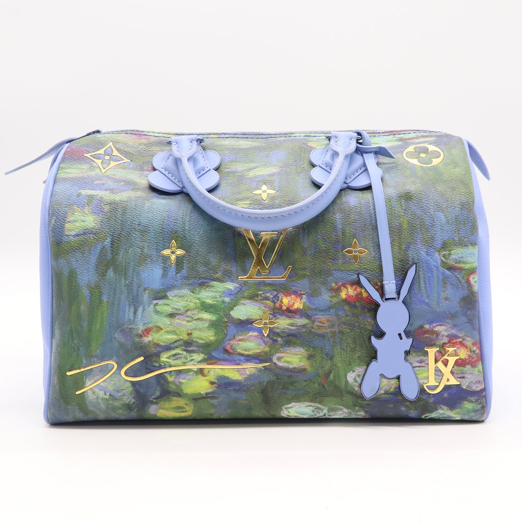 Louis Vuitton 2020s x Jeff Koons Masters Collection Speedy 30 handbag  twins