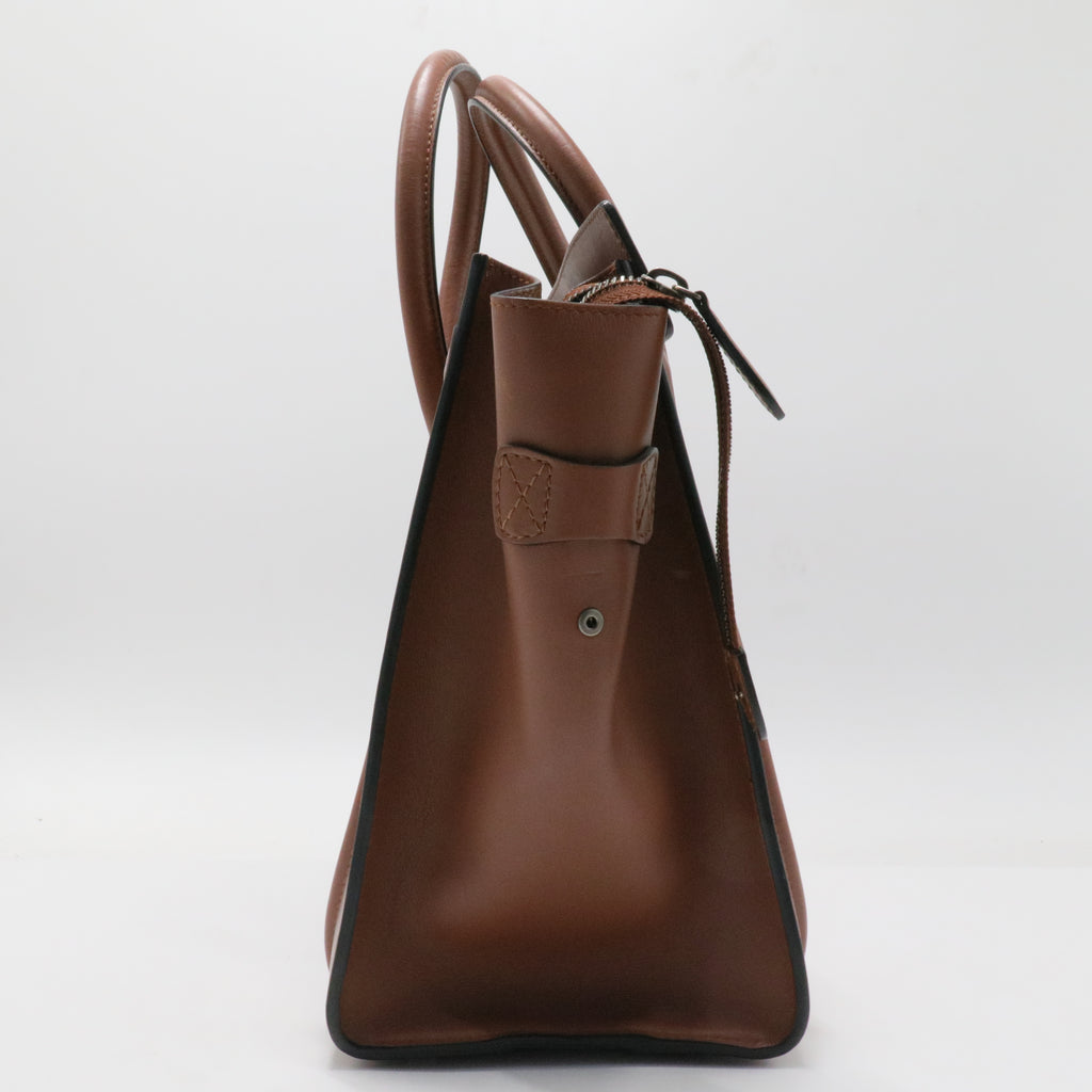 Smooth Calfskin Mini Luggage Sienna