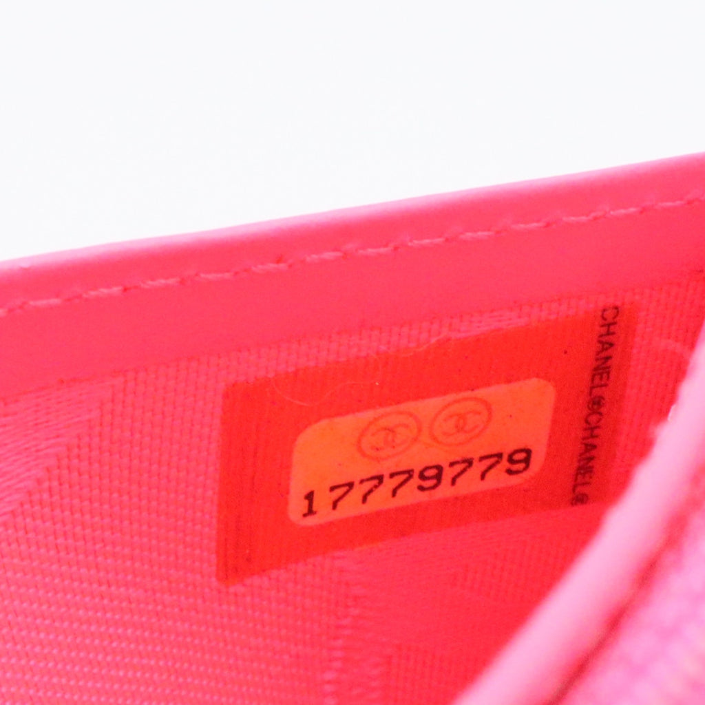 Cambon Bifold Wallet Quilted Calfskin Long