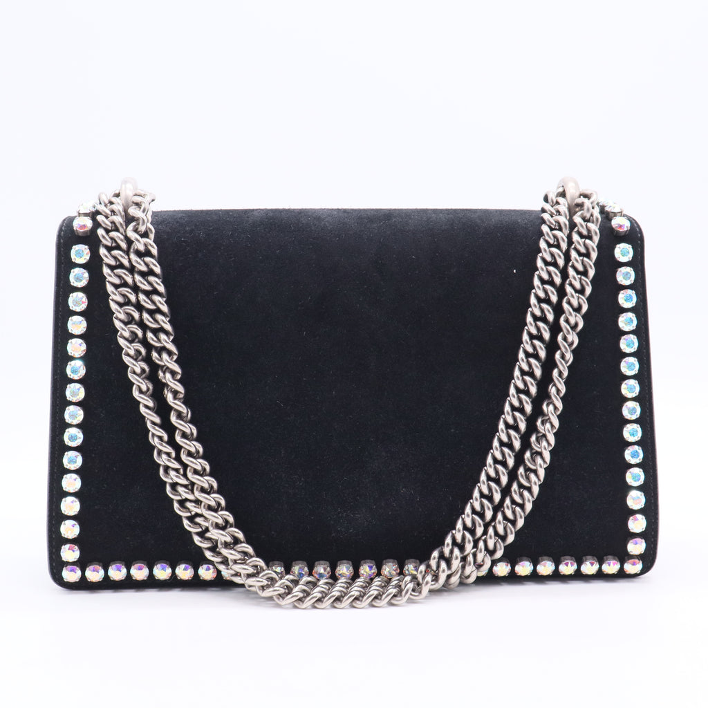 Dionysus Bag Crystal Embellished Suede
